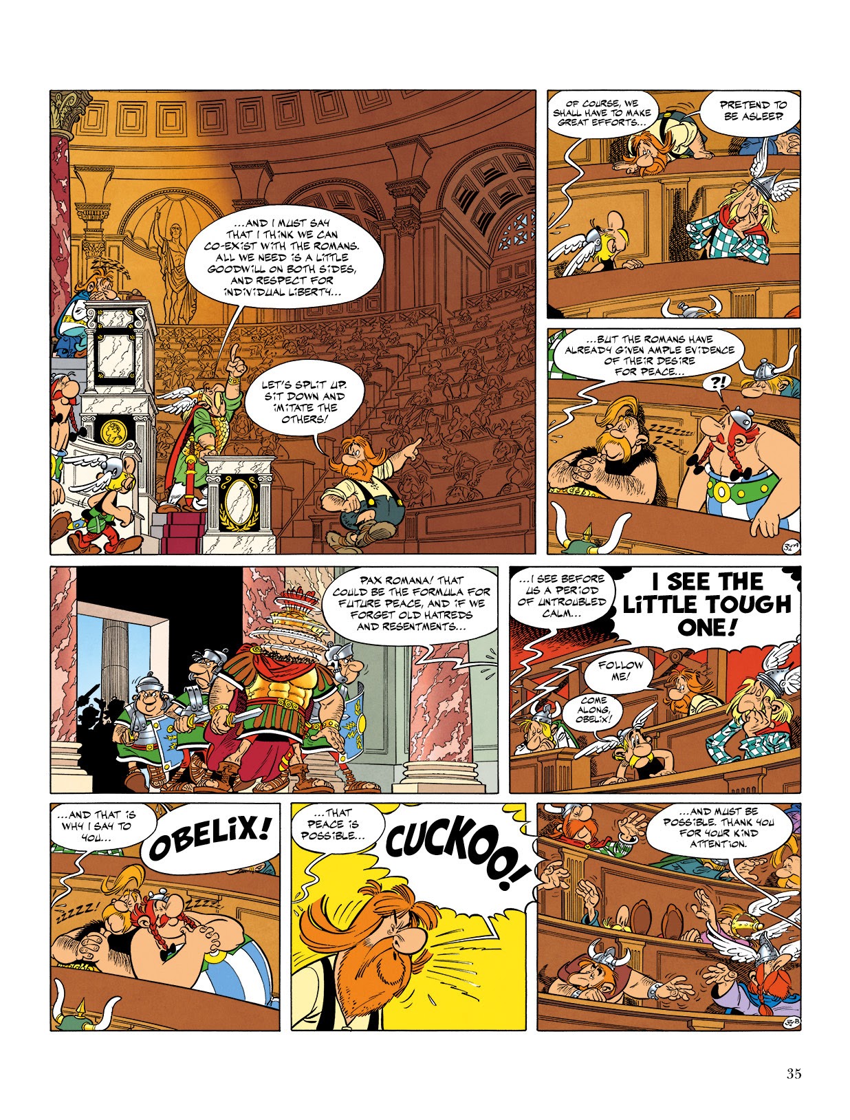 Read online Asterix comic -  Issue #16 - 36