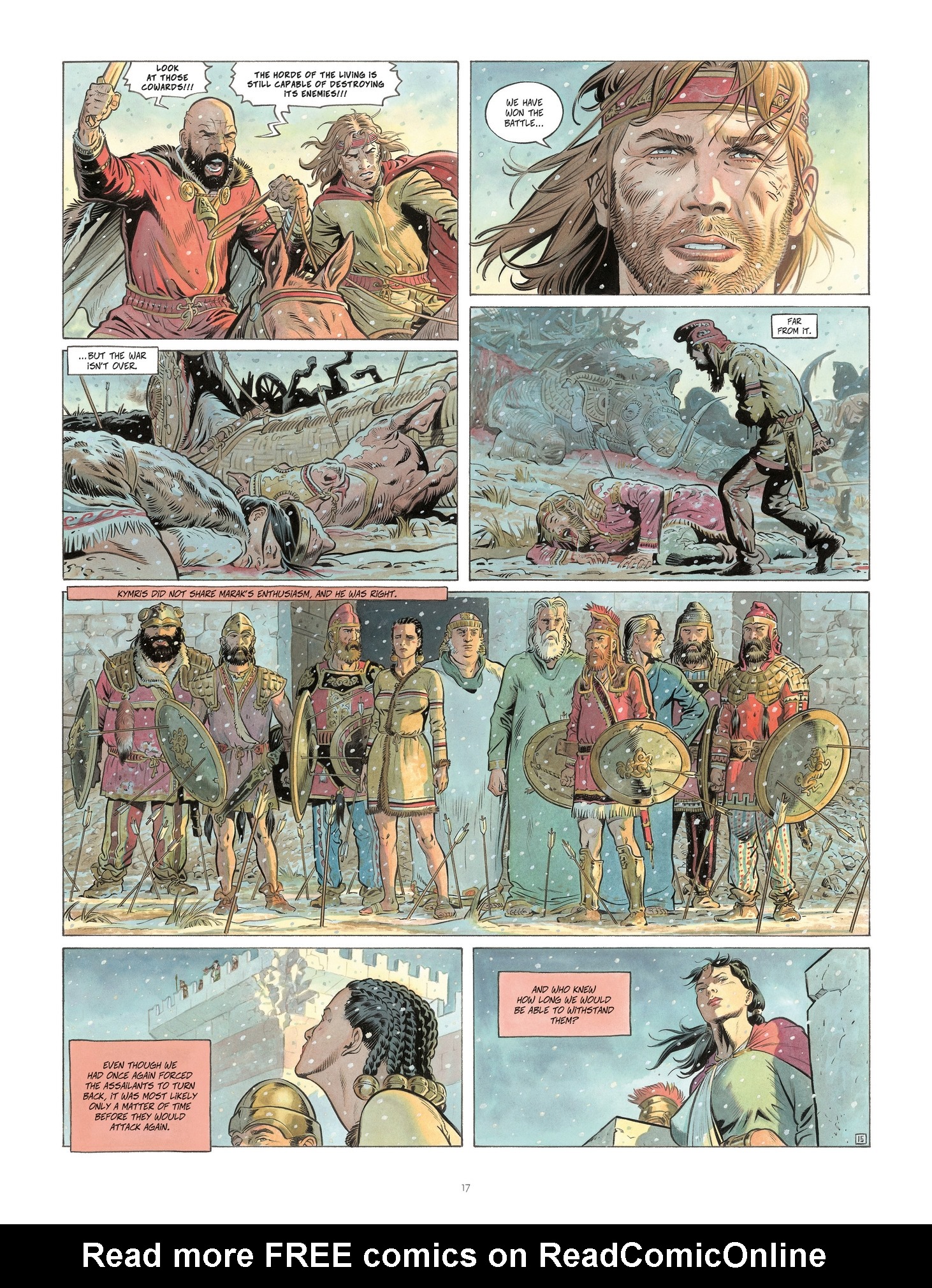 Read online Conquests comic -  Issue #4 - 17