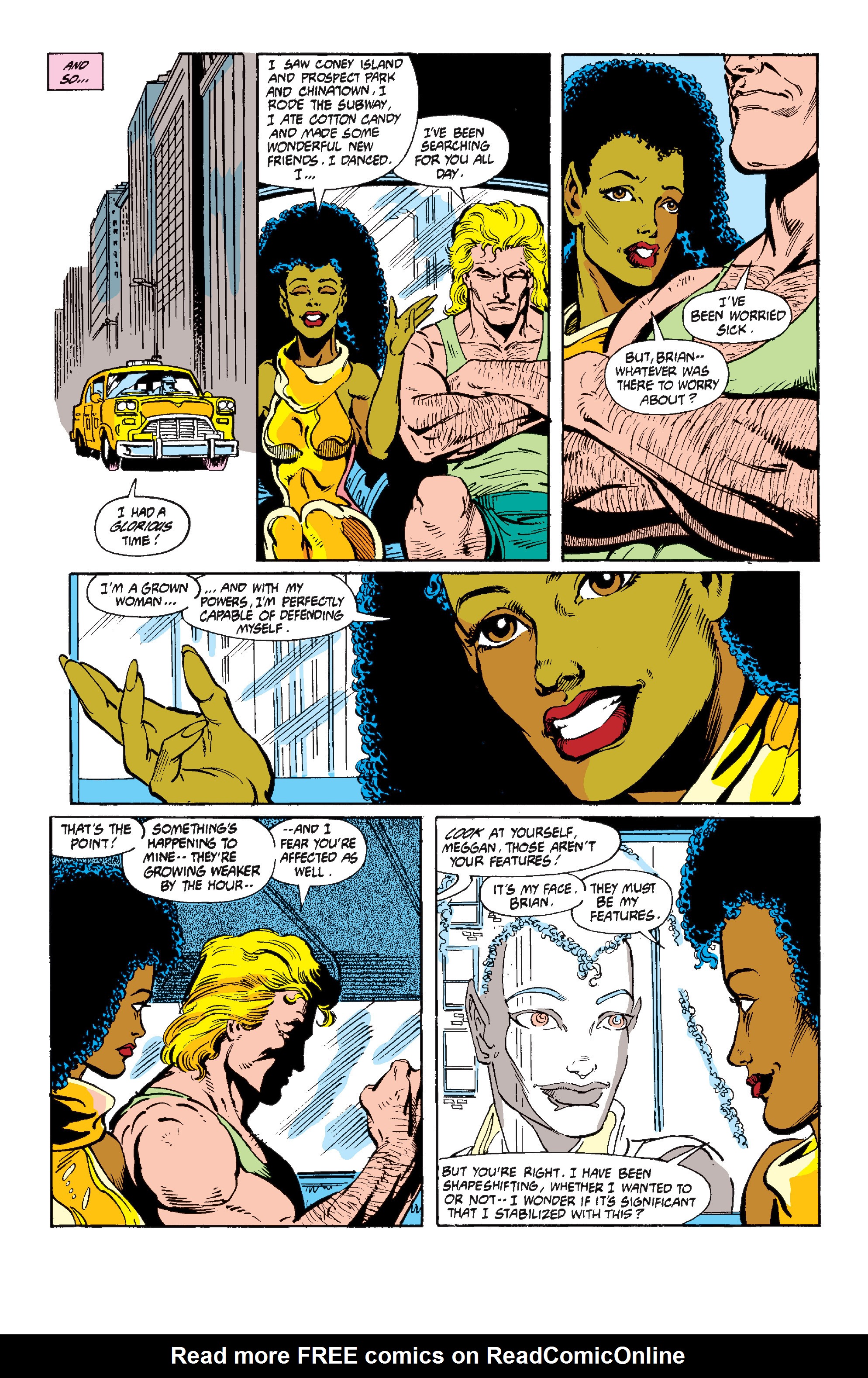 Read online Excalibur (1988) comic -  Issue #8 - 23