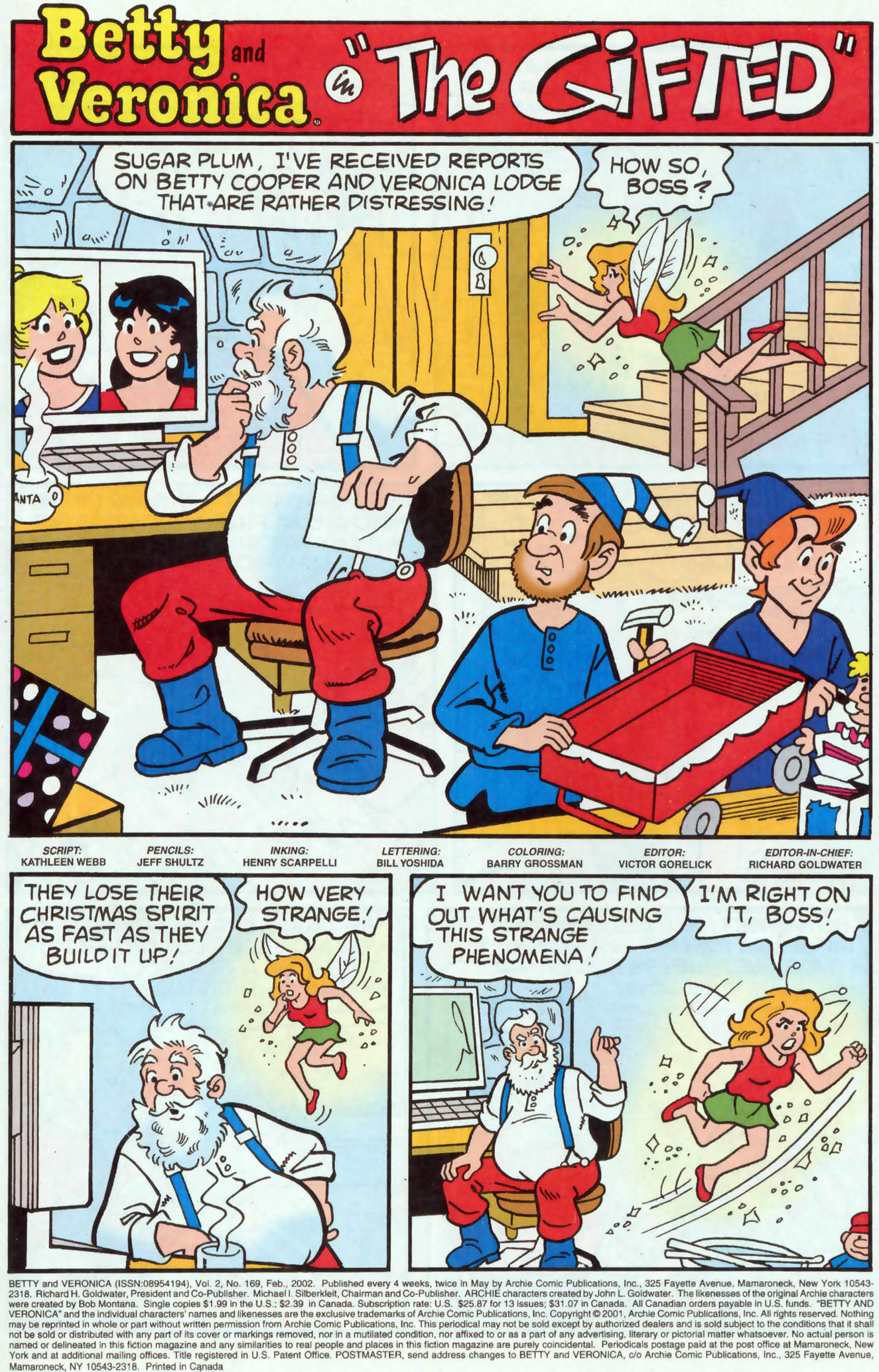 Read online Betty and Veronica (1987) comic -  Issue #169 - 2