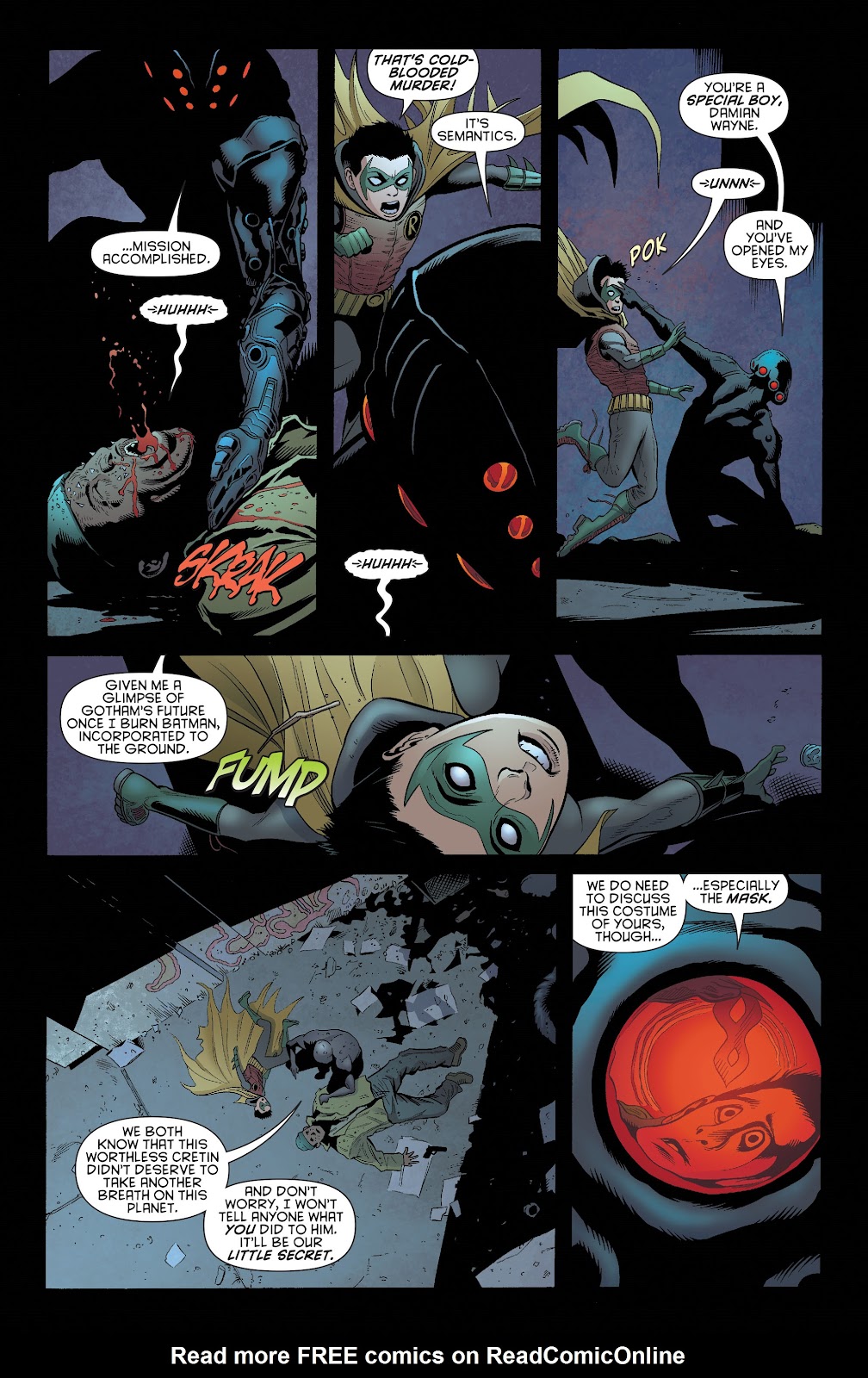 Batman and Robin (2011) issue Bad Blood (DC Essential Edition) (Part 1) - Page 60
