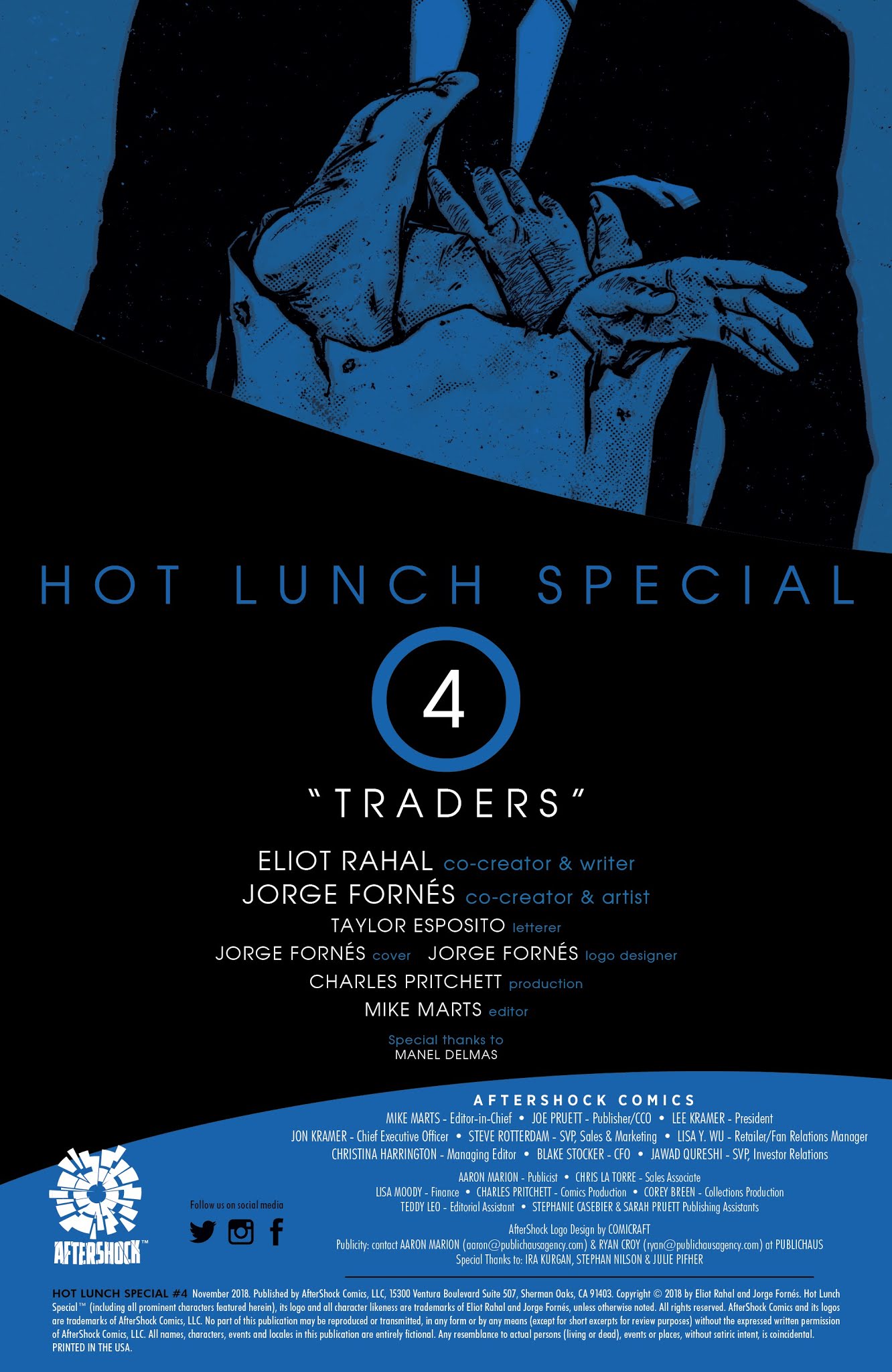 Read online Hot Lunch Special comic -  Issue #4 - 2
