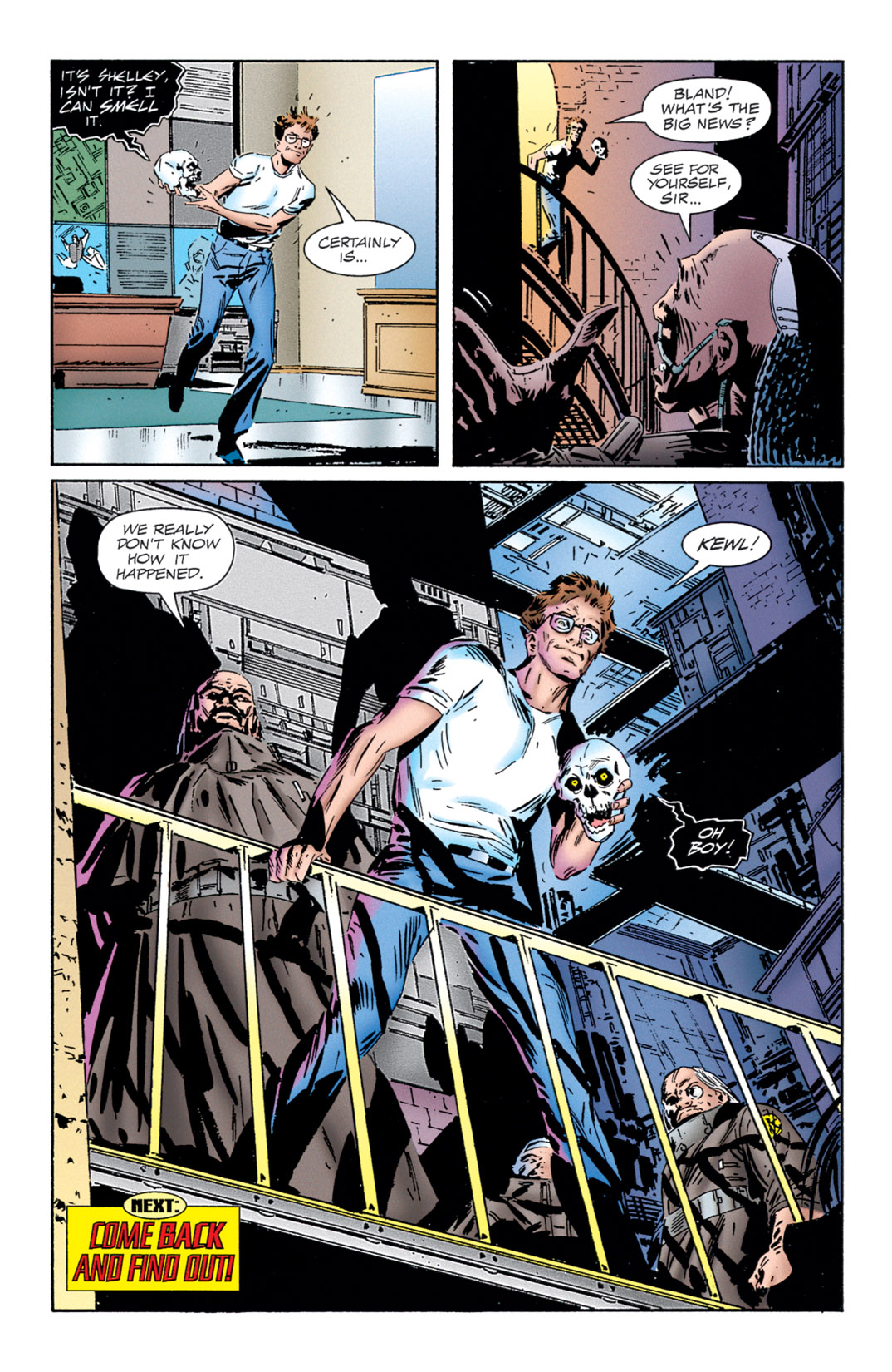 Read online Resurrection Man (1997) comic -  Issue #22 - 23