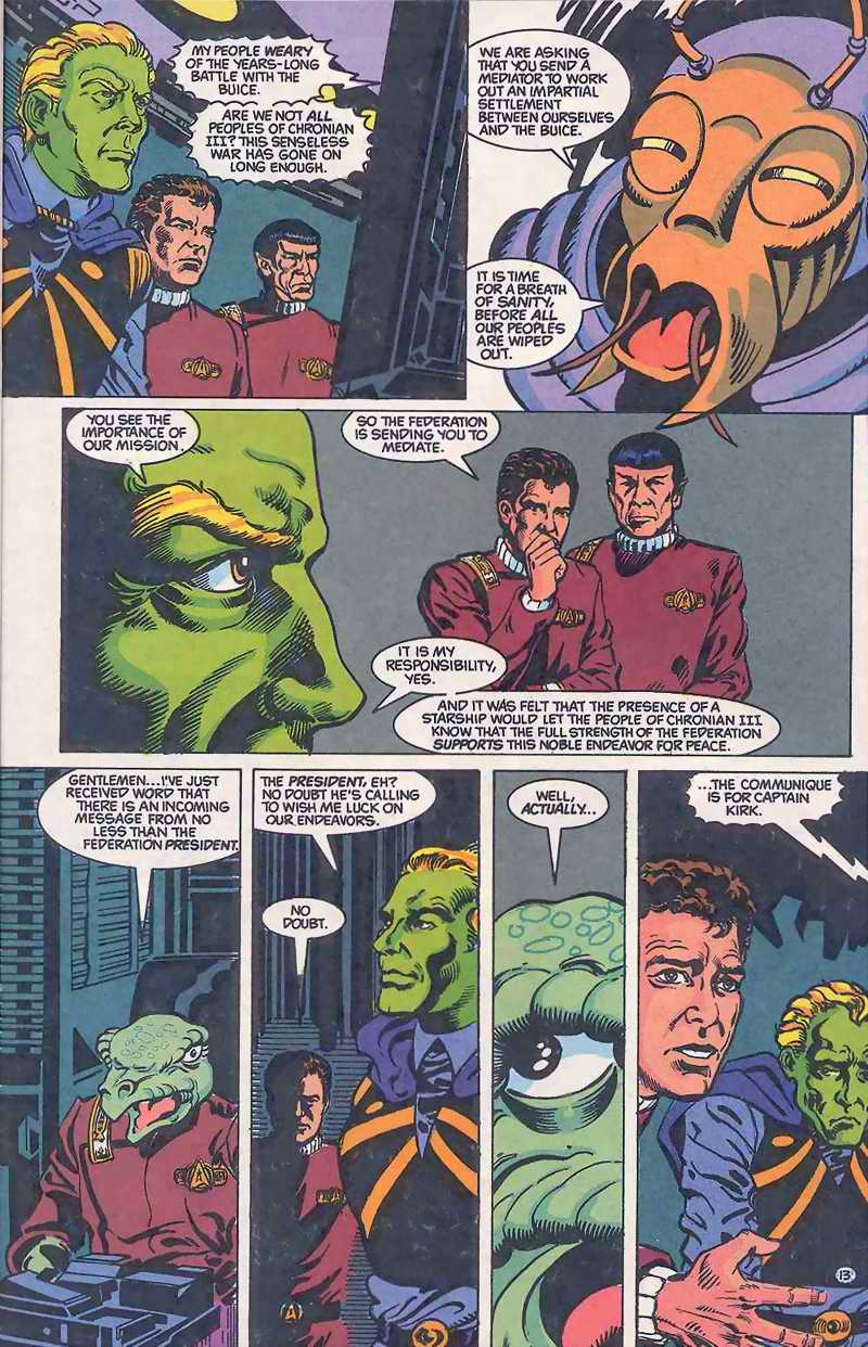 Read online Star Trek (1989) comic -  Issue #2 - 13