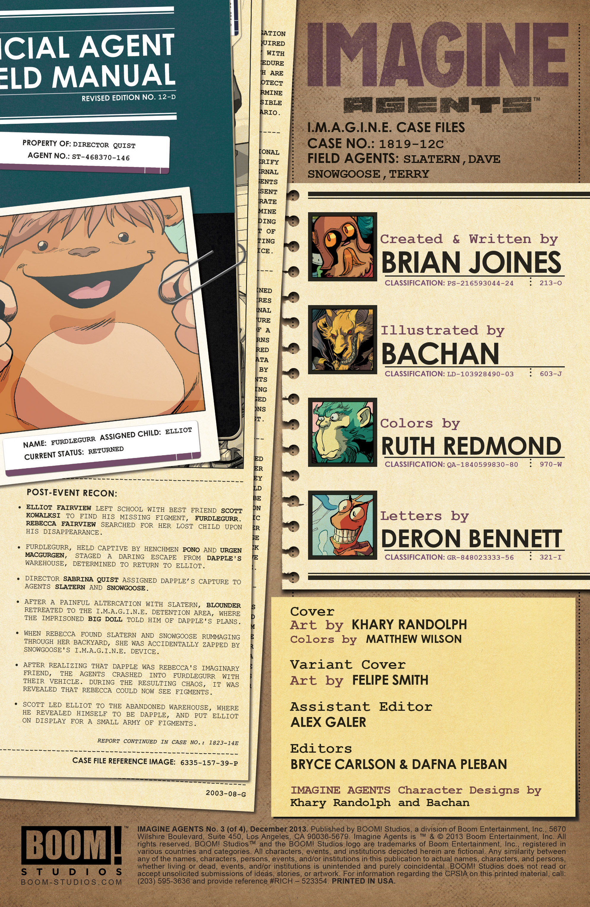Read online Imagine Agents comic -  Issue #3 - 3