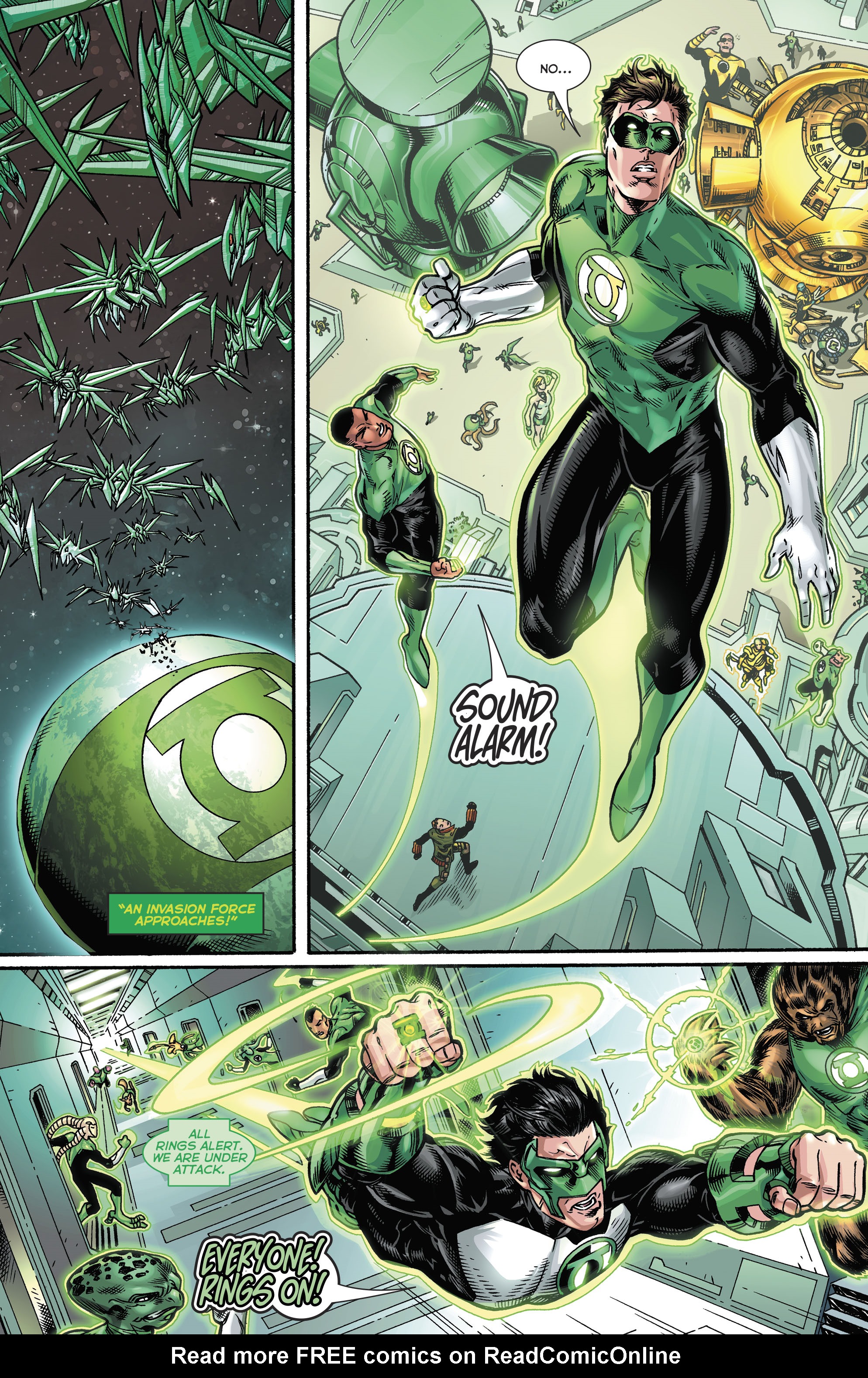 Read online Hal Jordan And The Green Lantern Corps comic -  Issue #19 - 19