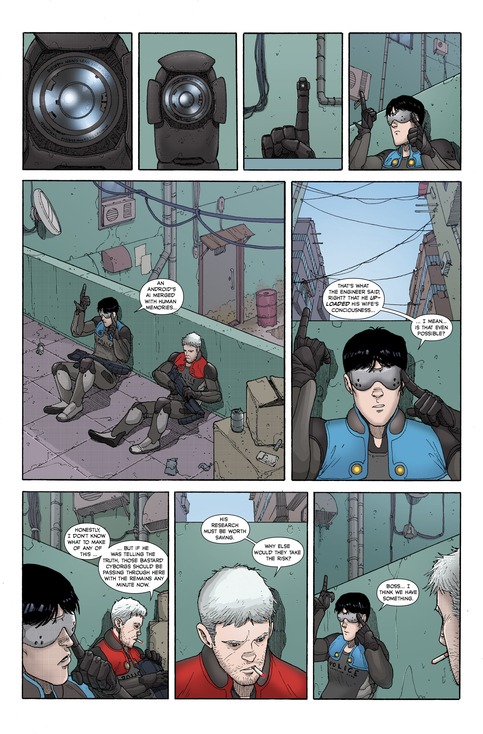 Read online Man Plus comic -  Issue #4 - 5