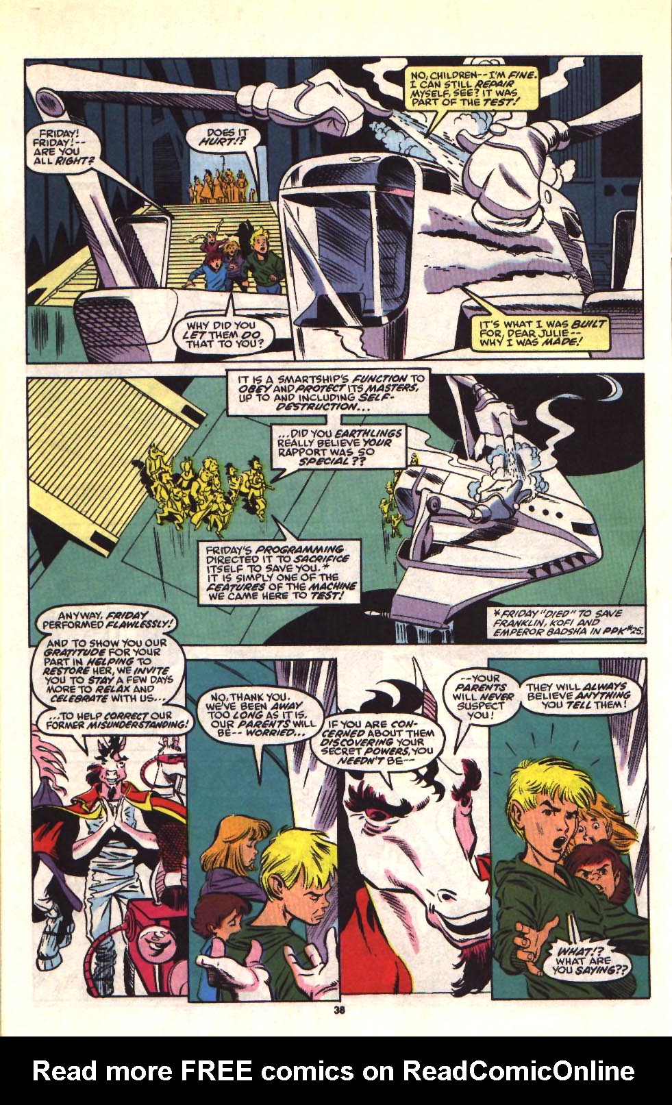 Read online Power Pack (1984) comic -  Issue #50 - 40