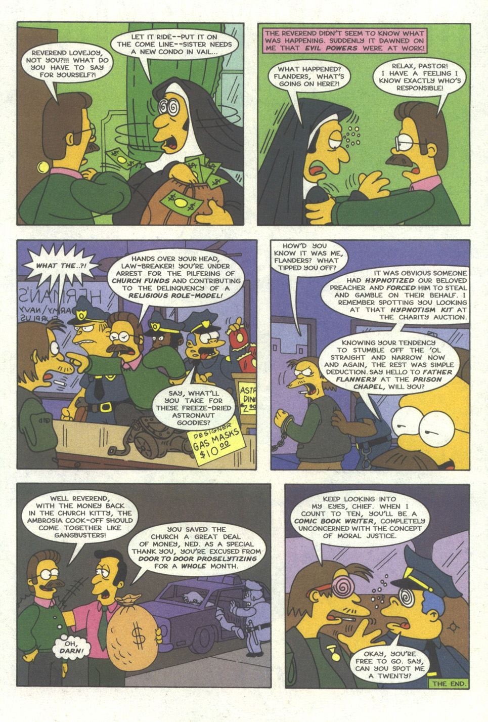 Read online Simpsons Comics comic -  Issue #28 - 30