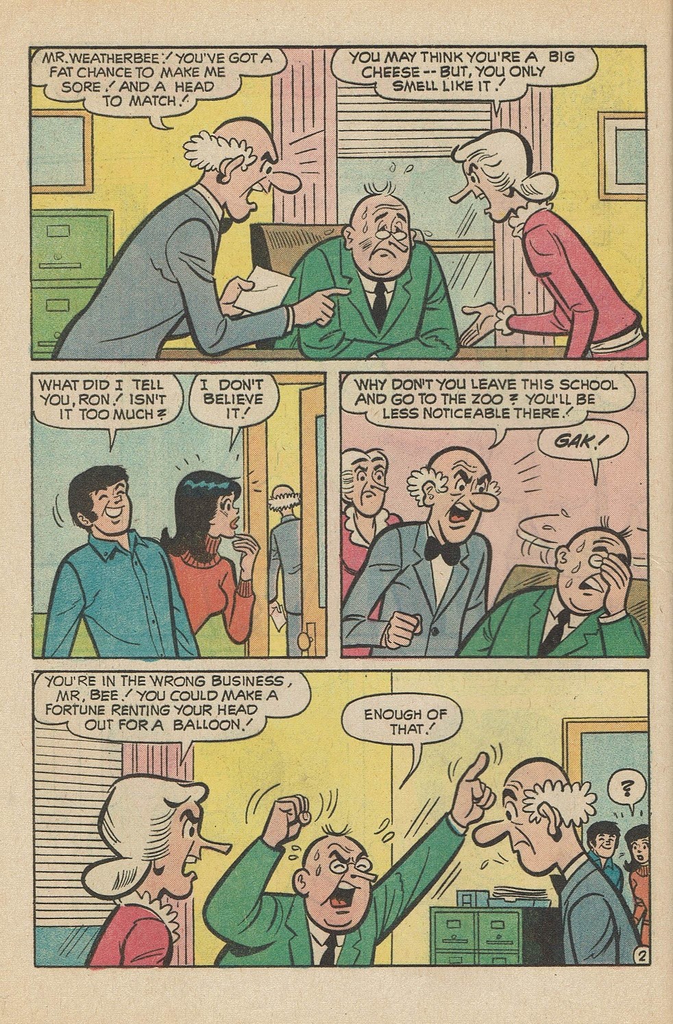 Read online Reggie and Me (1966) comic -  Issue #56 - 35