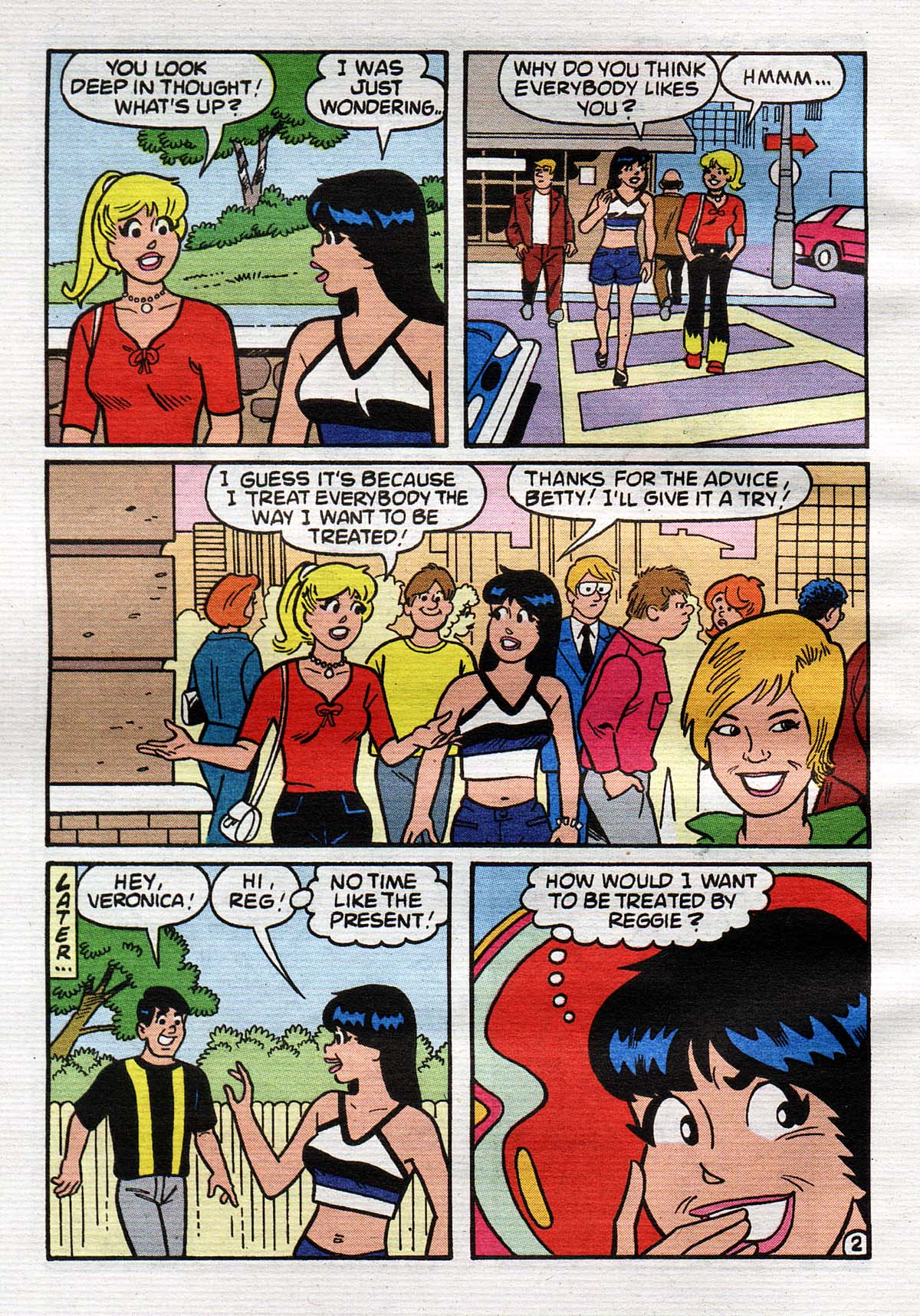 Read online Betty and Veronica Digest Magazine comic -  Issue #150 - 12