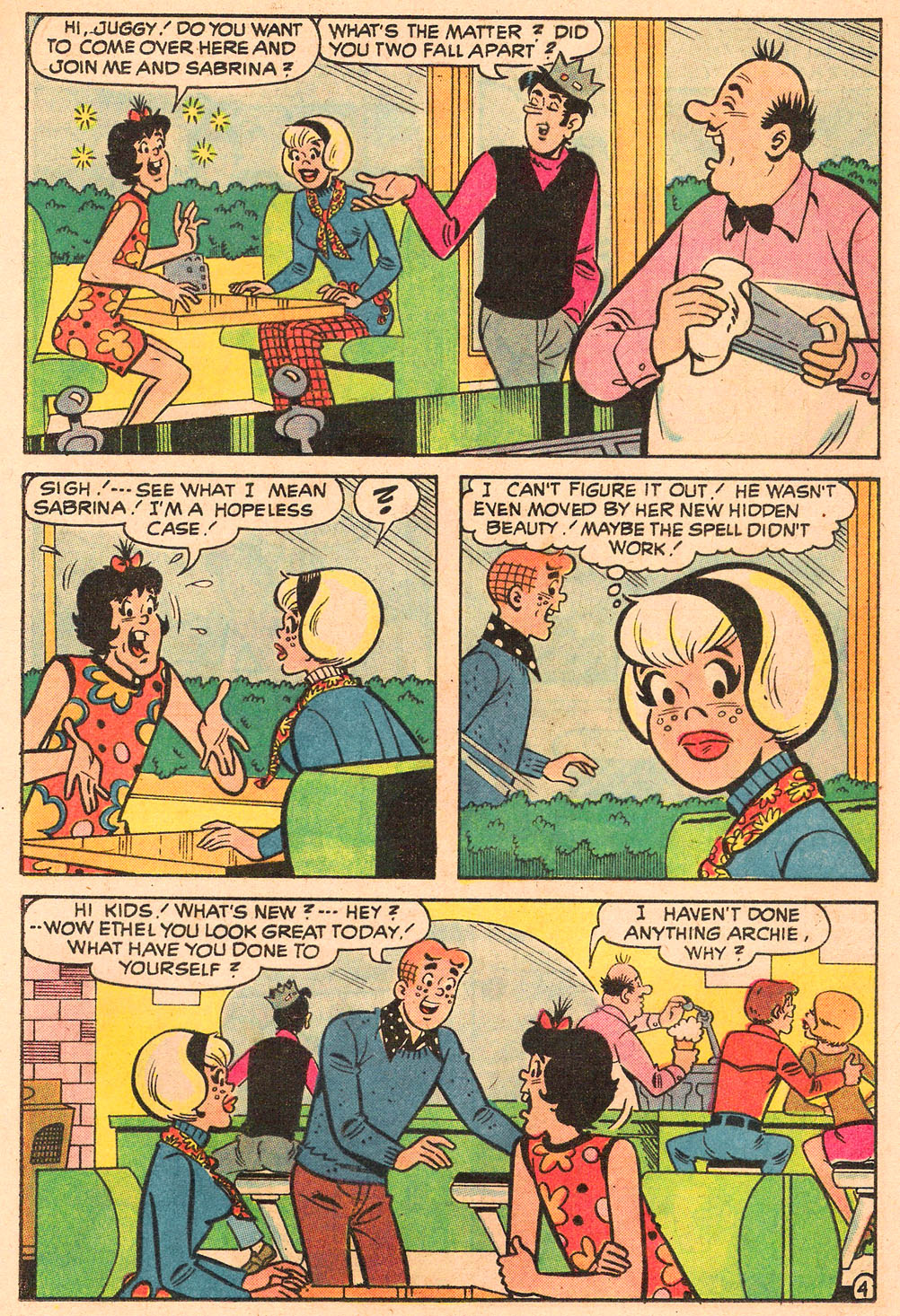 Read online Sabrina The Teenage Witch (1971) comic -  Issue #7 - 14