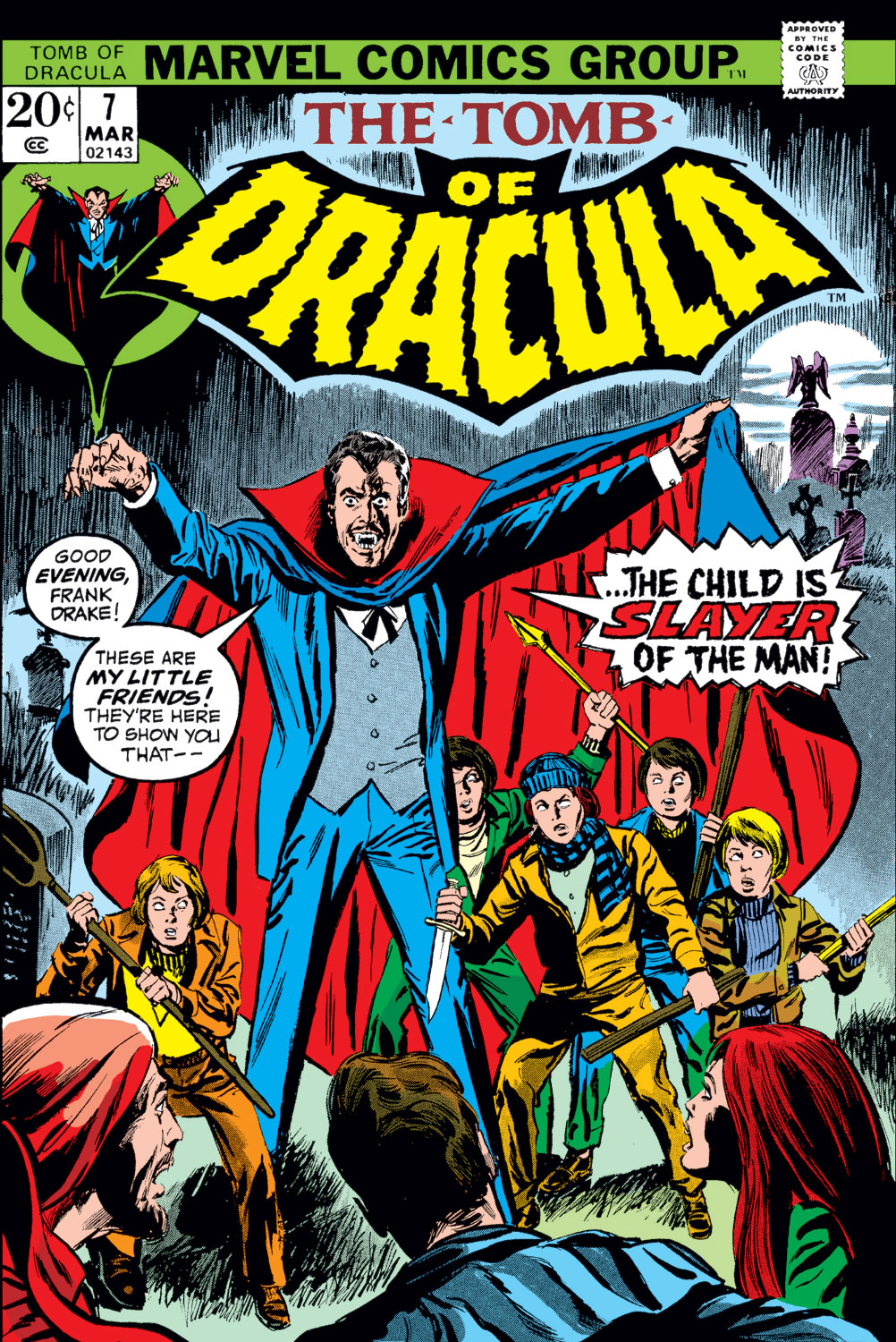 Read online Tomb of Dracula (1972) comic -  Issue #7 - 1