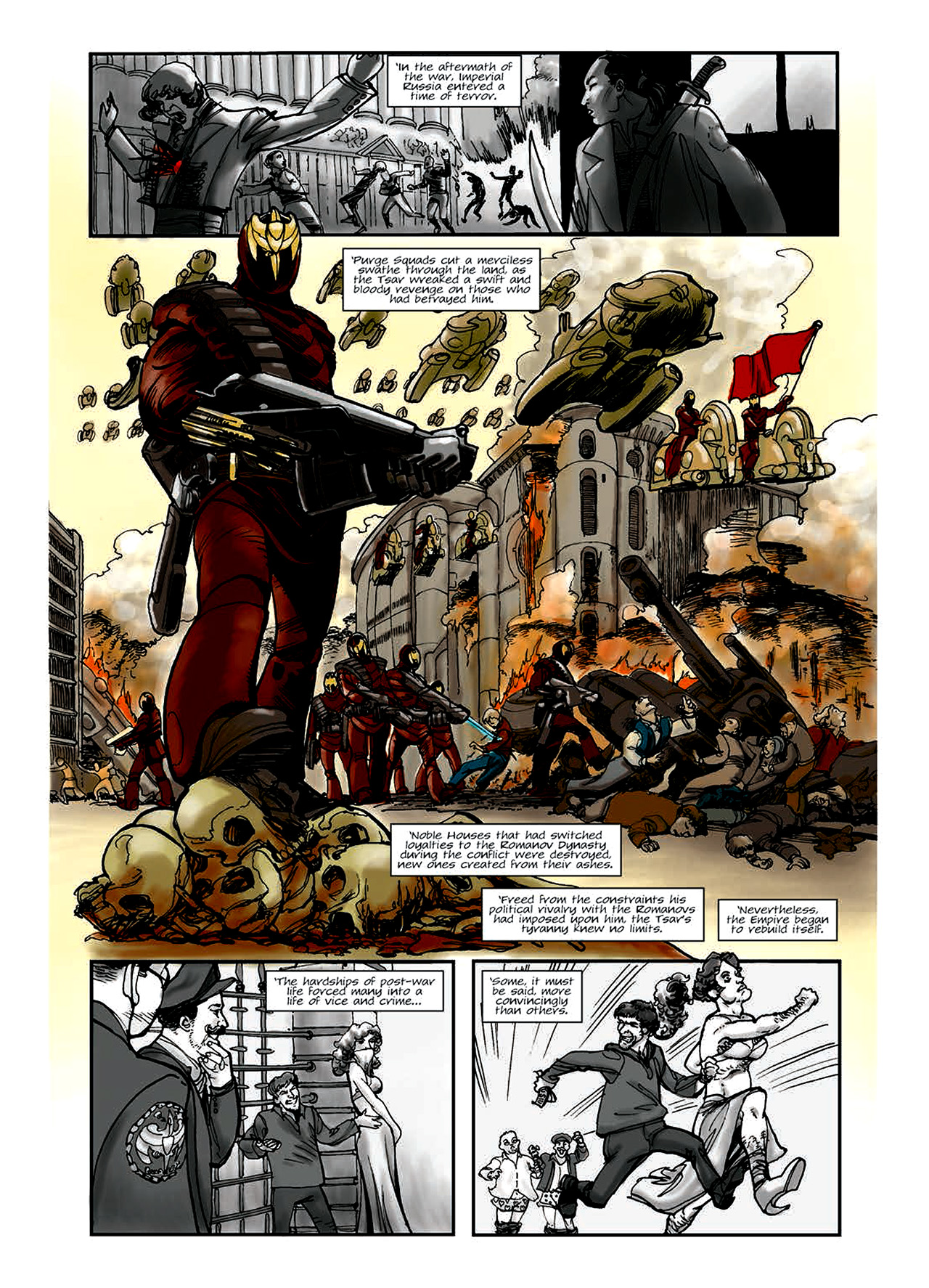 Read online Nikolai Dante comic -  Issue # TPB 6 - 8
