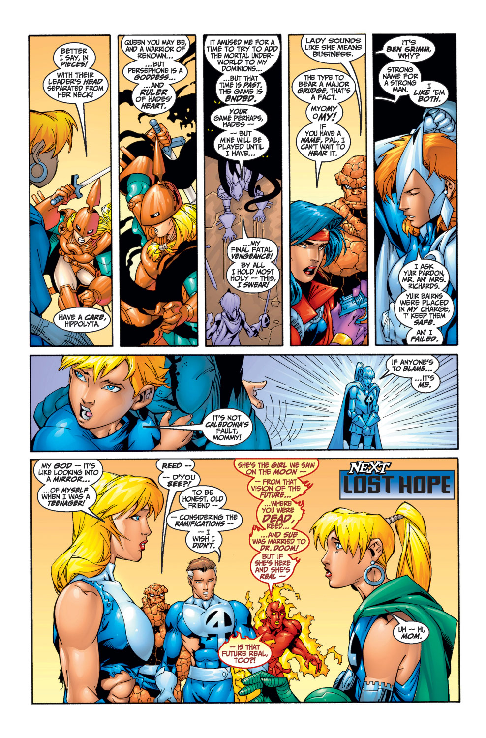 Read online Fantastic Four (1998) comic -  Issue #21 - 23