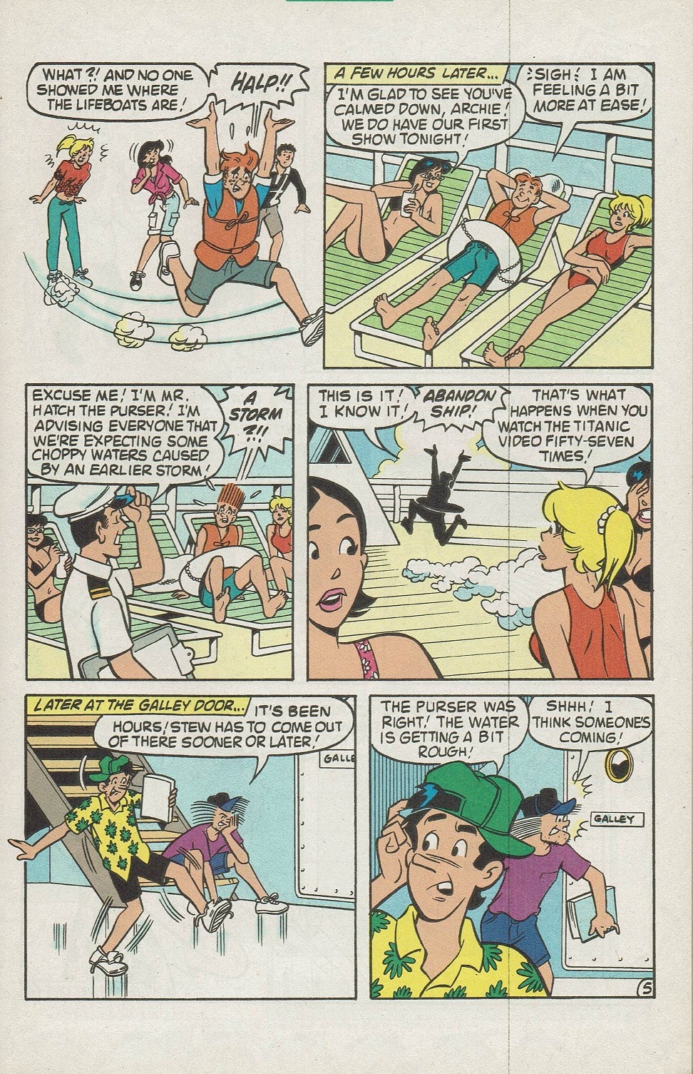 Read online Archie's Spring Break comic -  Issue #4 - 7