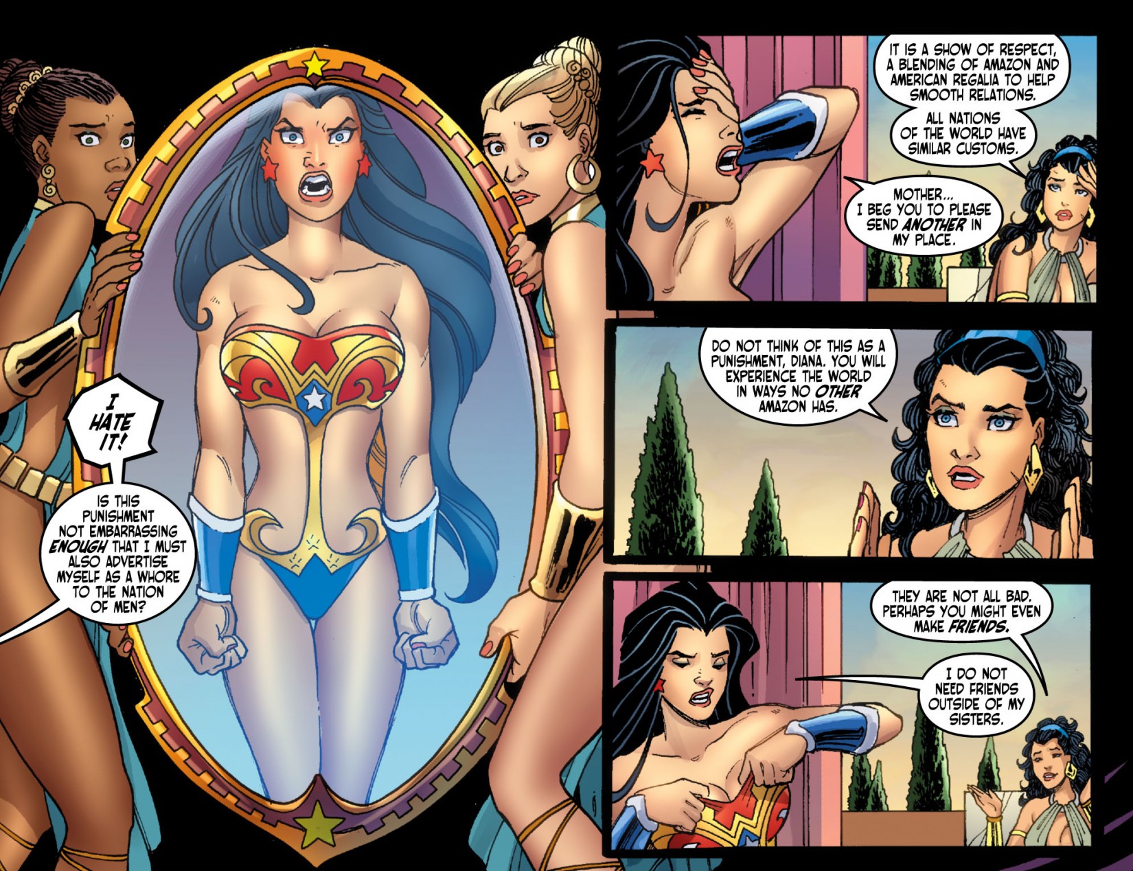 Read online Ame-Comi: Wonder Woman comic -  Issue #2 - 15