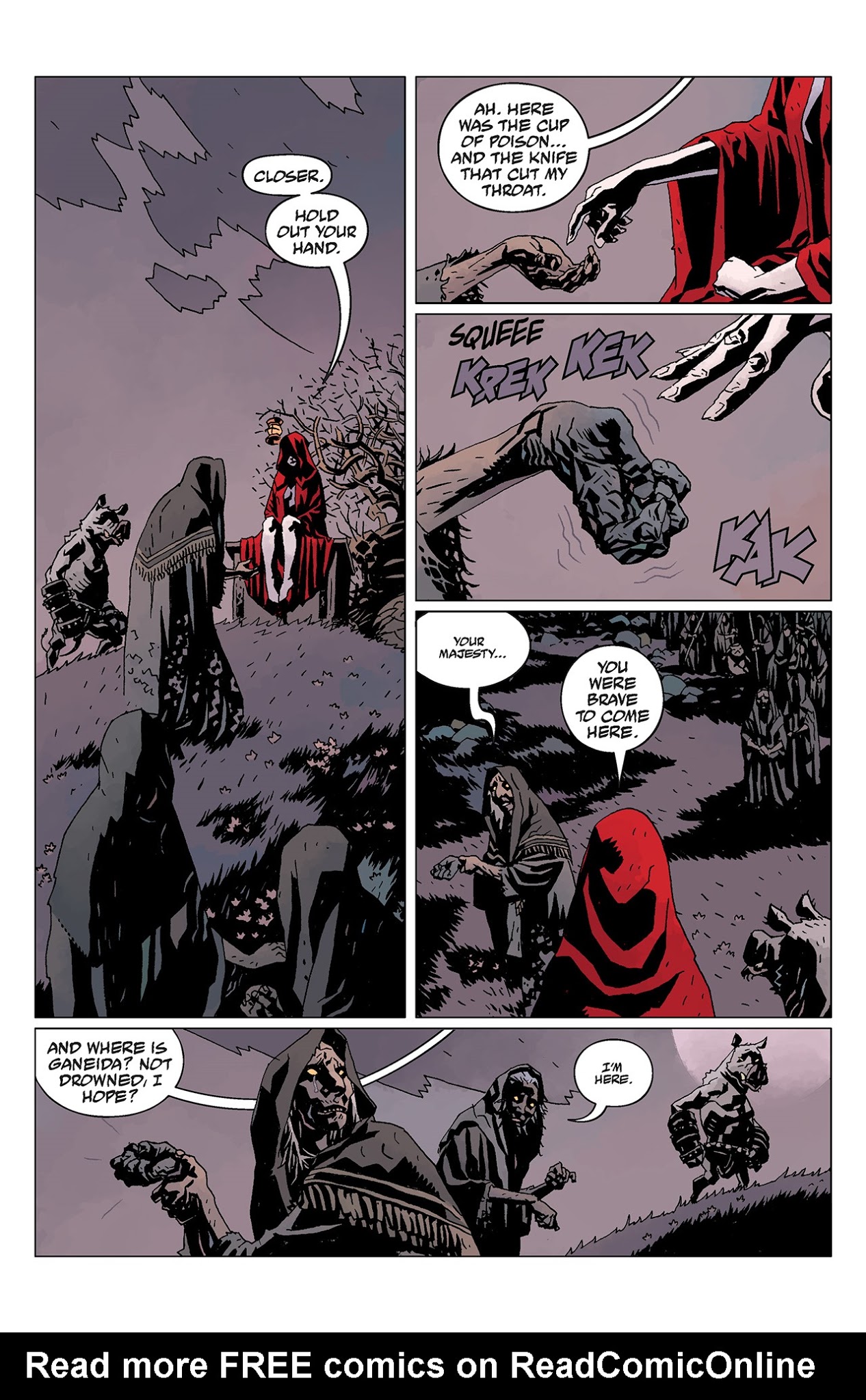Read online Hellboy: The Wild Hunt comic -  Issue #3 - 9