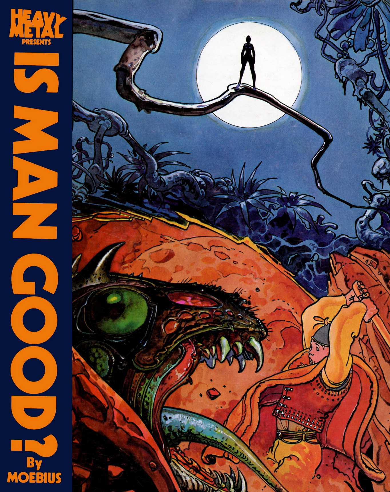 Read online Heavy Metal Presents Is Man Good? comic -  Issue # Full - 1