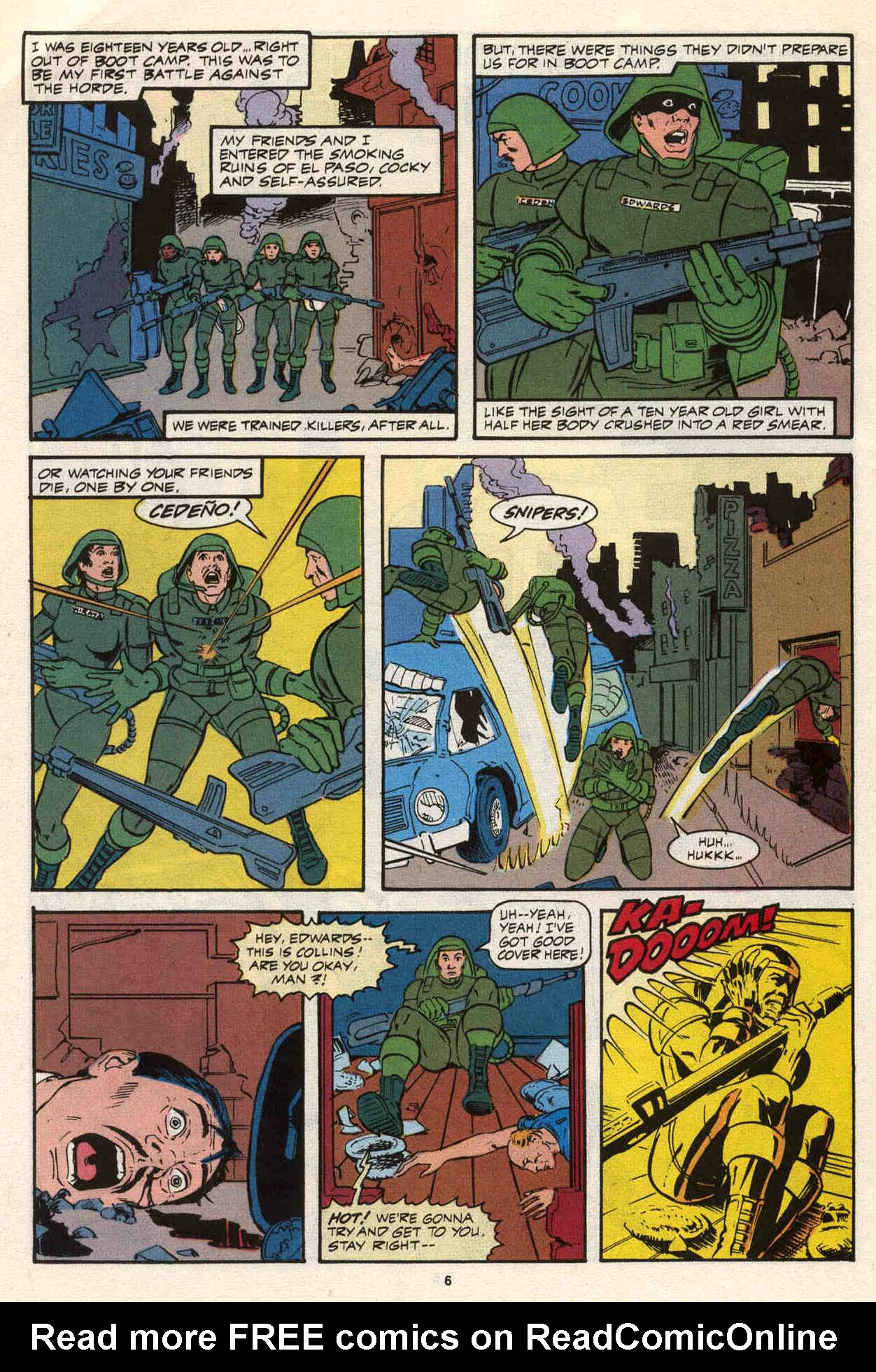 Read online Strikeforce: Morituri comic -  Issue #21 - 8
