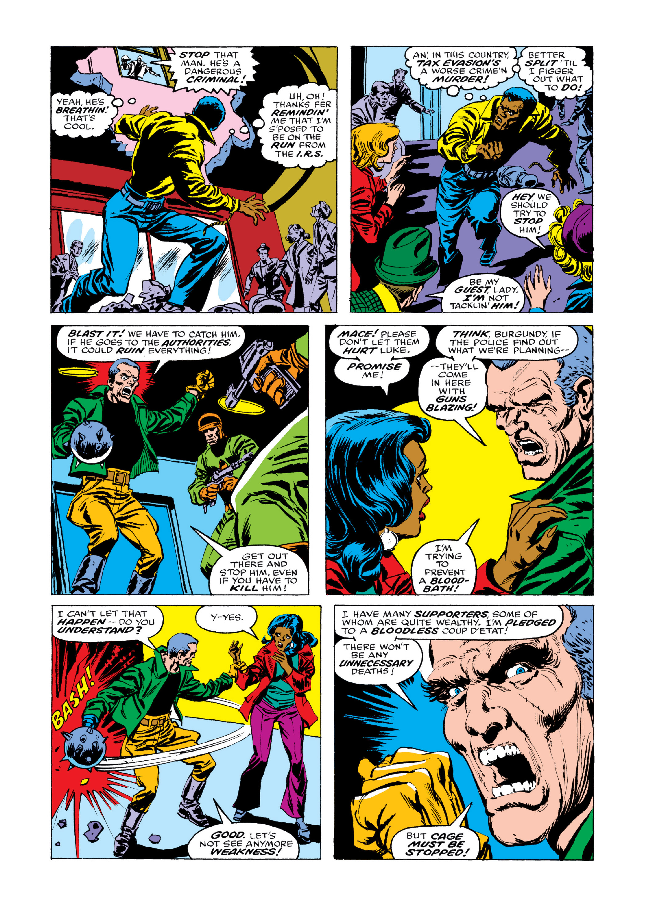 Read online Marvel Masterworks: Luke Cage, Power Man comic -  Issue # TPB 3 (Part 3) - 52