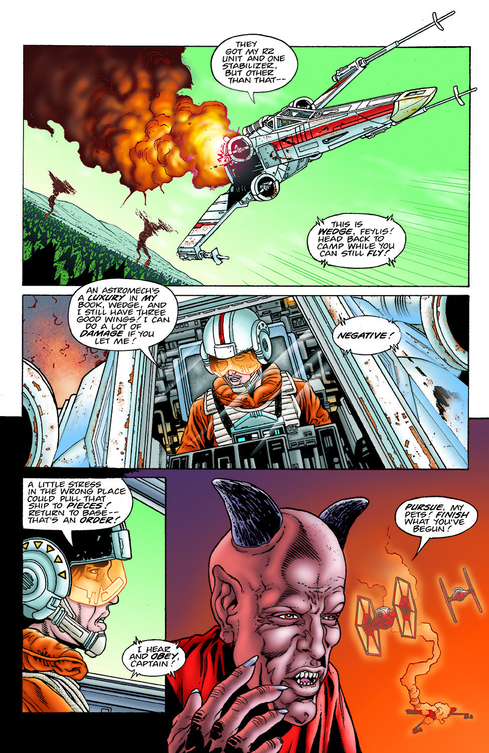 Read online Star Wars: X-Wing Rogue Squadron comic -  Issue #19 - 20