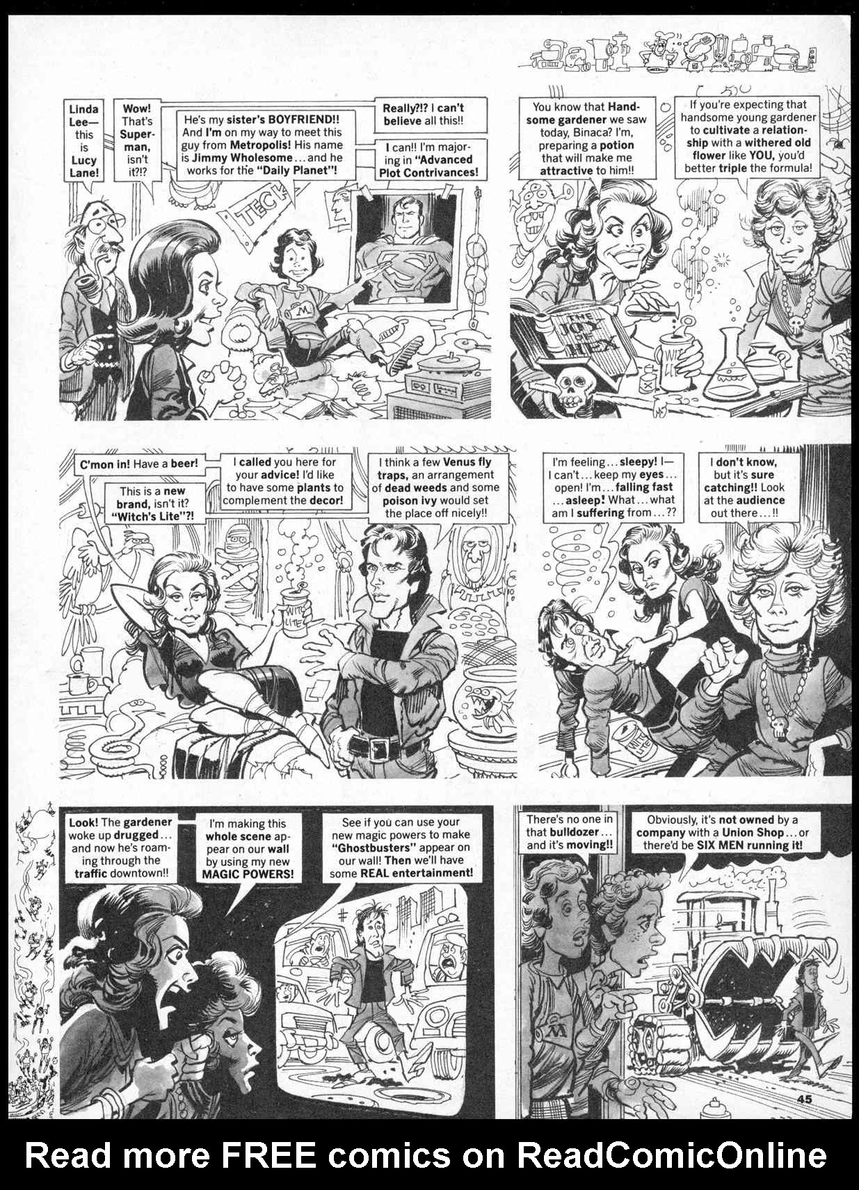 Read online MAD comic -  Issue #253 - 47