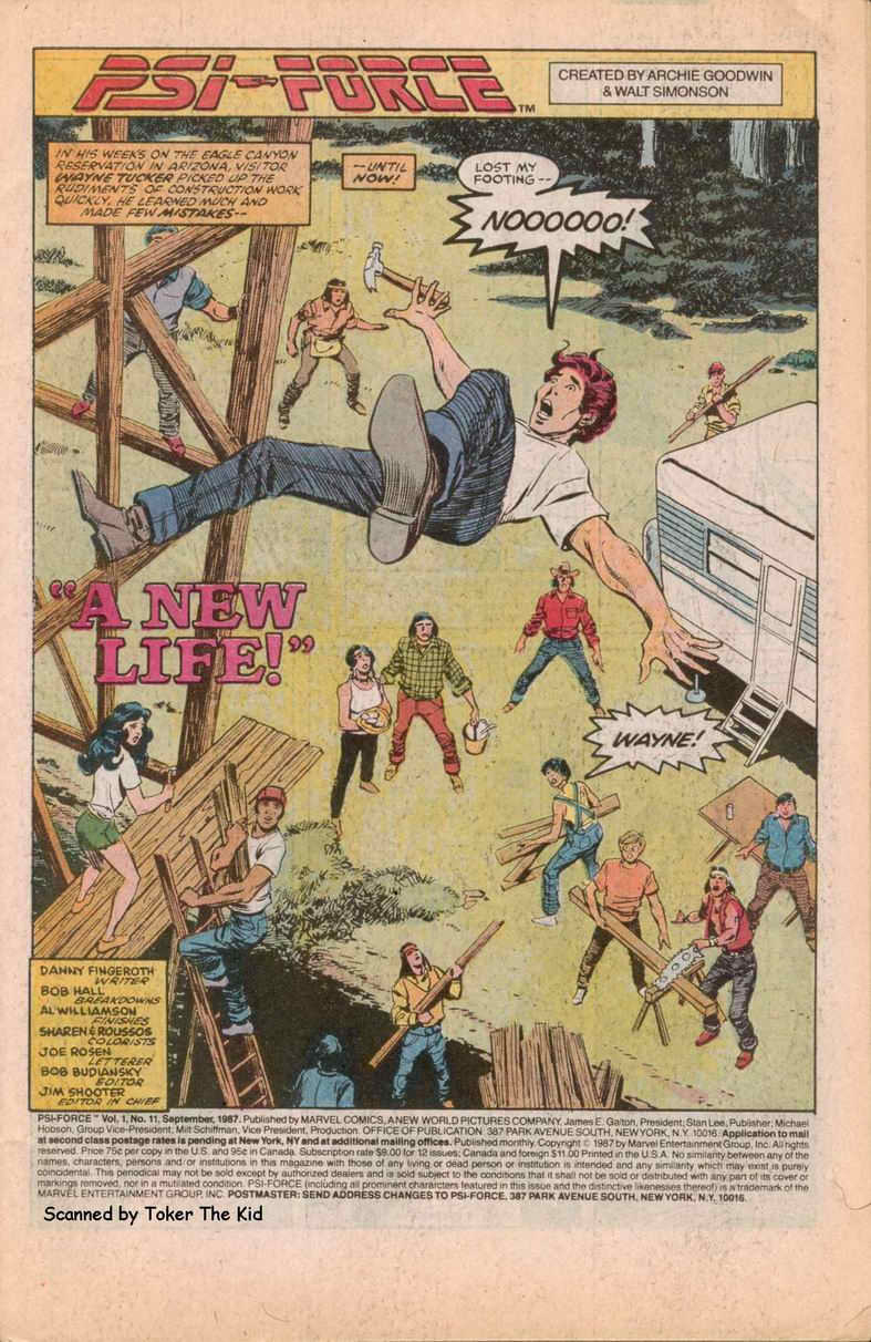 Read online Psi-Force comic -  Issue #11 - 2