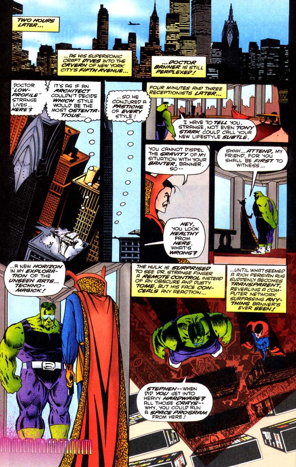 Read online Doctor Strange: Sorcerer Supreme comic -  Issue #70 - 6