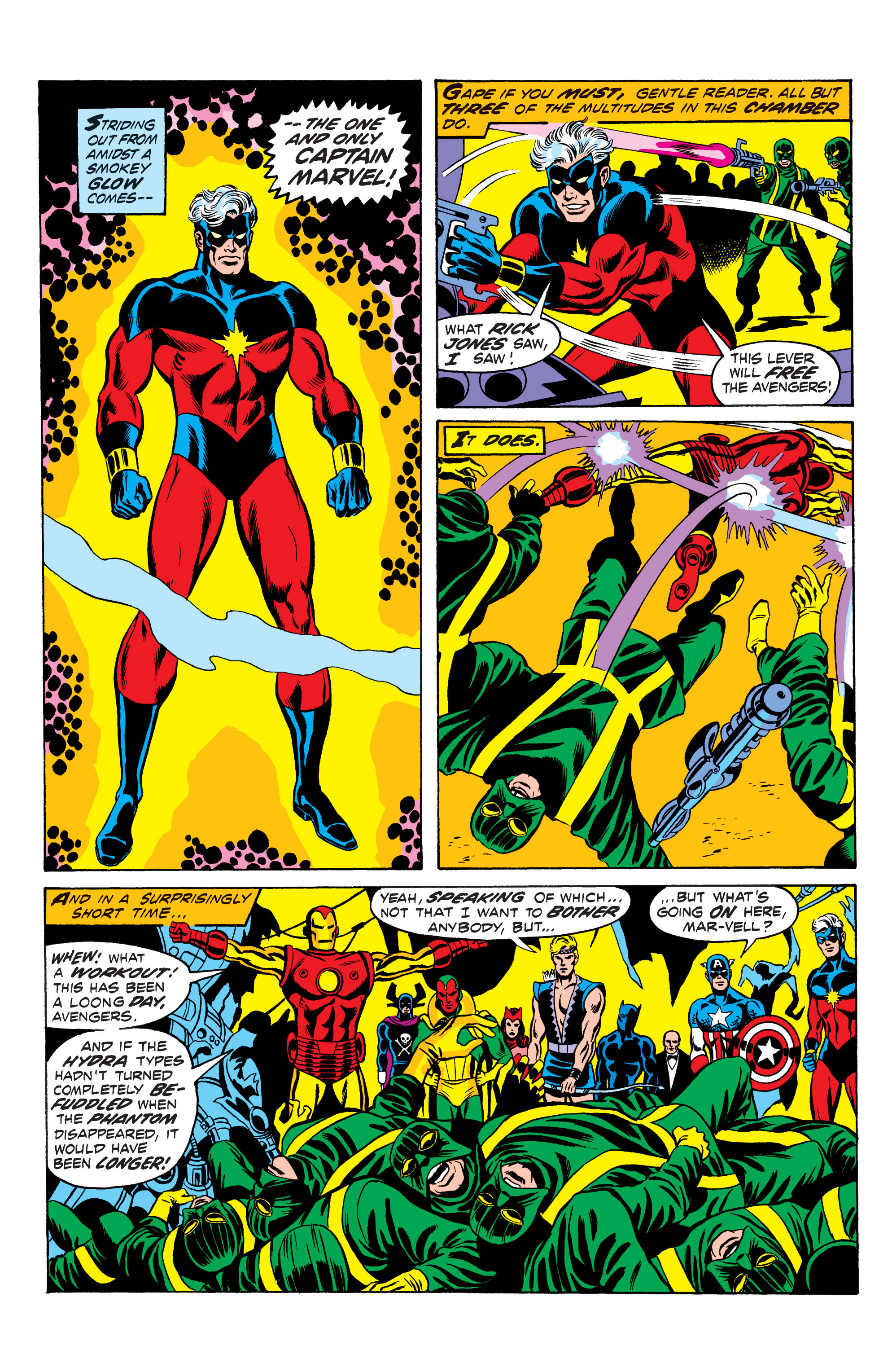 Read online Marvel Masterworks: The Avengers comic -  Issue # TPB 11 (Part 2) - 74