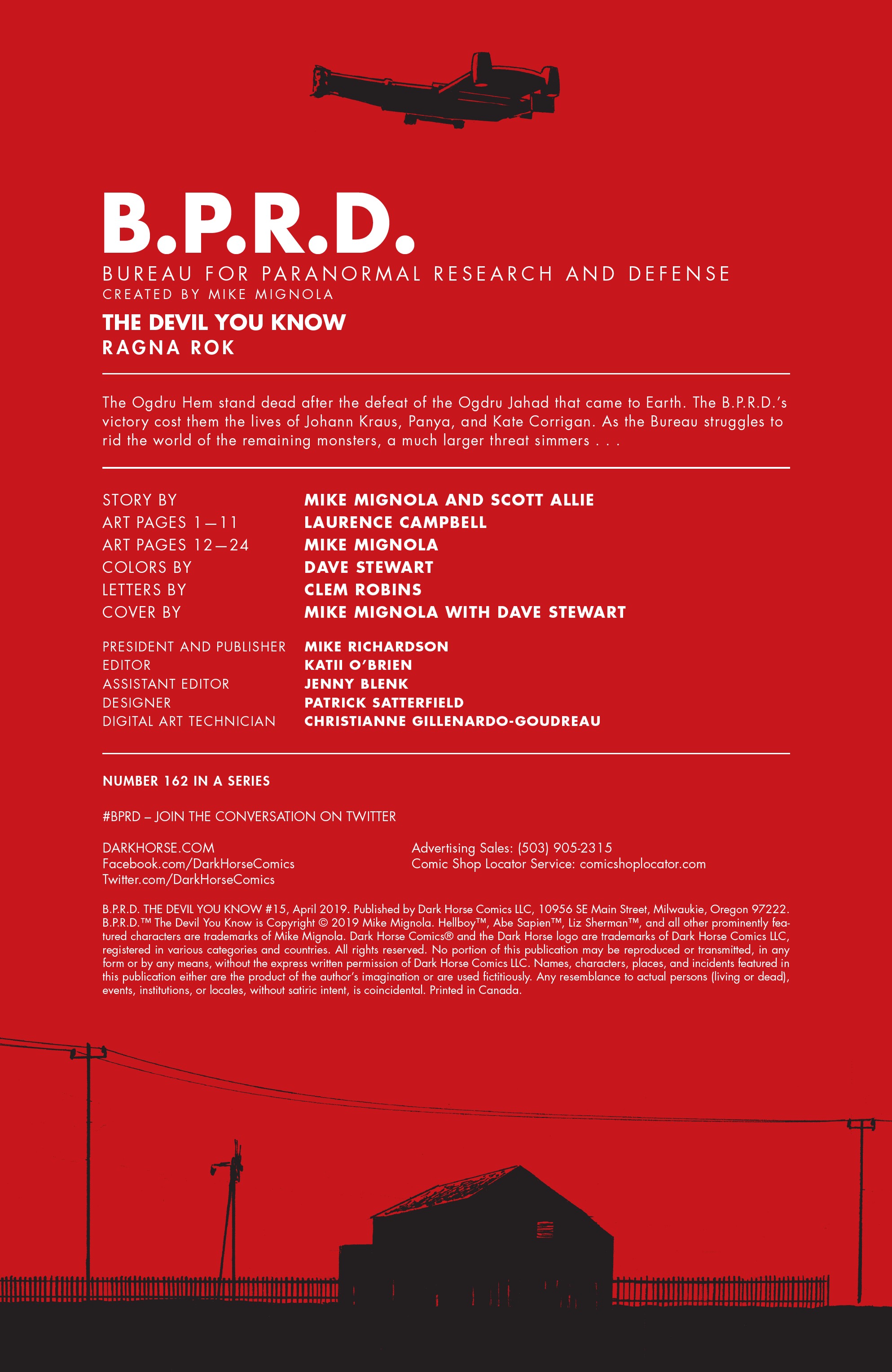 Read online B.P.R.D. The Devil You Know comic -  Issue #15 - 2