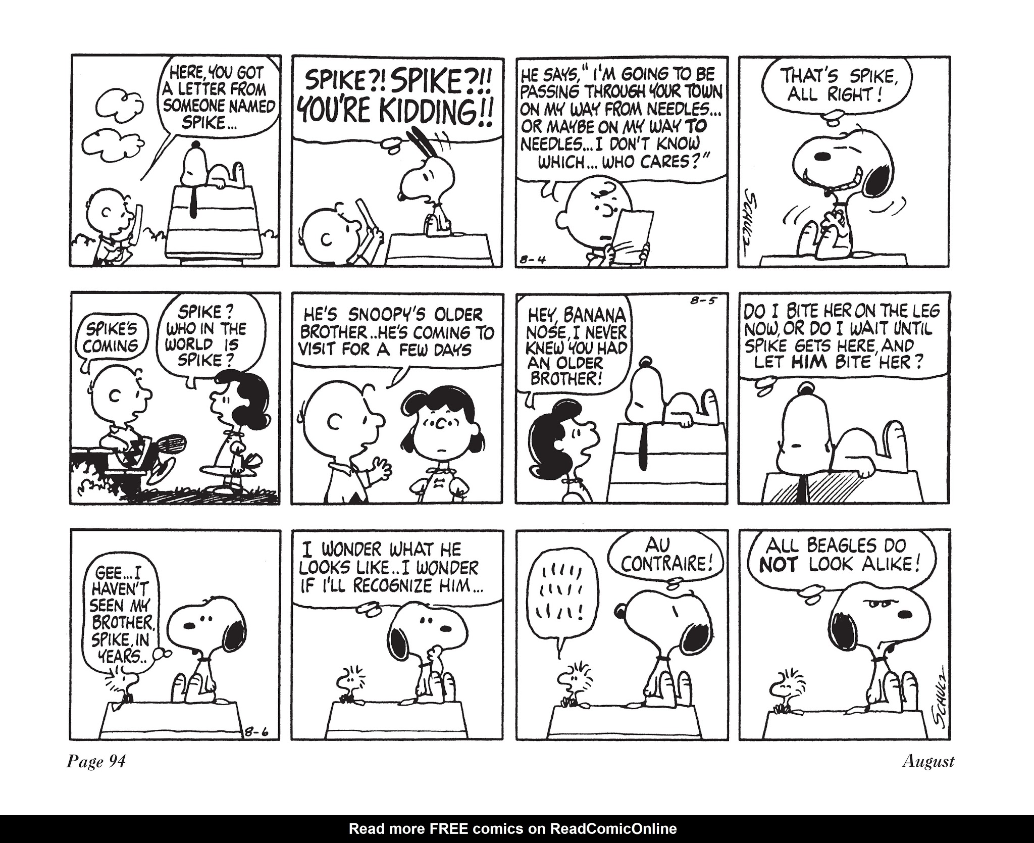Read online The Complete Peanuts comic -  Issue # TPB 13 - 110