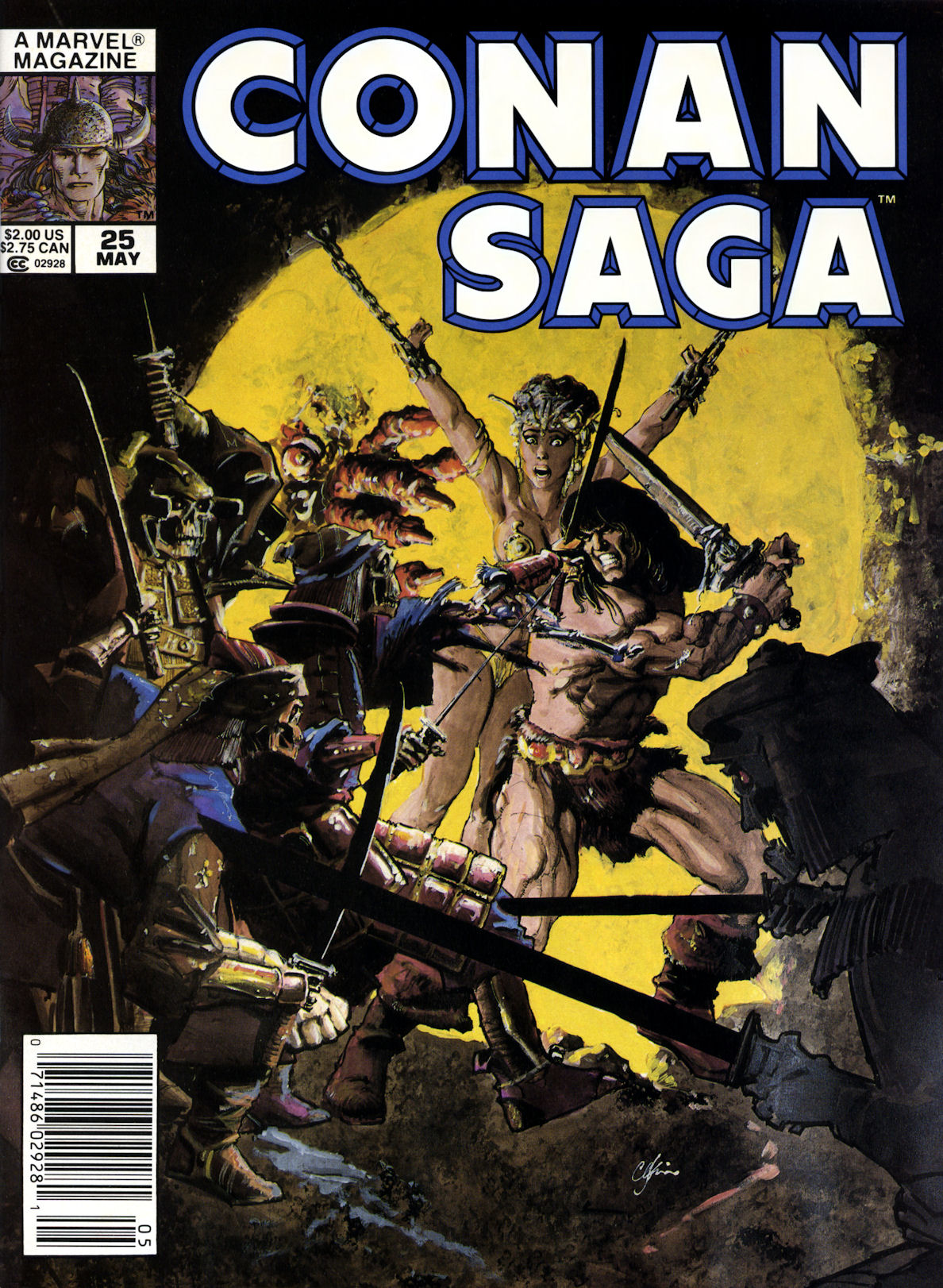 Read online Conan Saga comic -  Issue #25 - 1