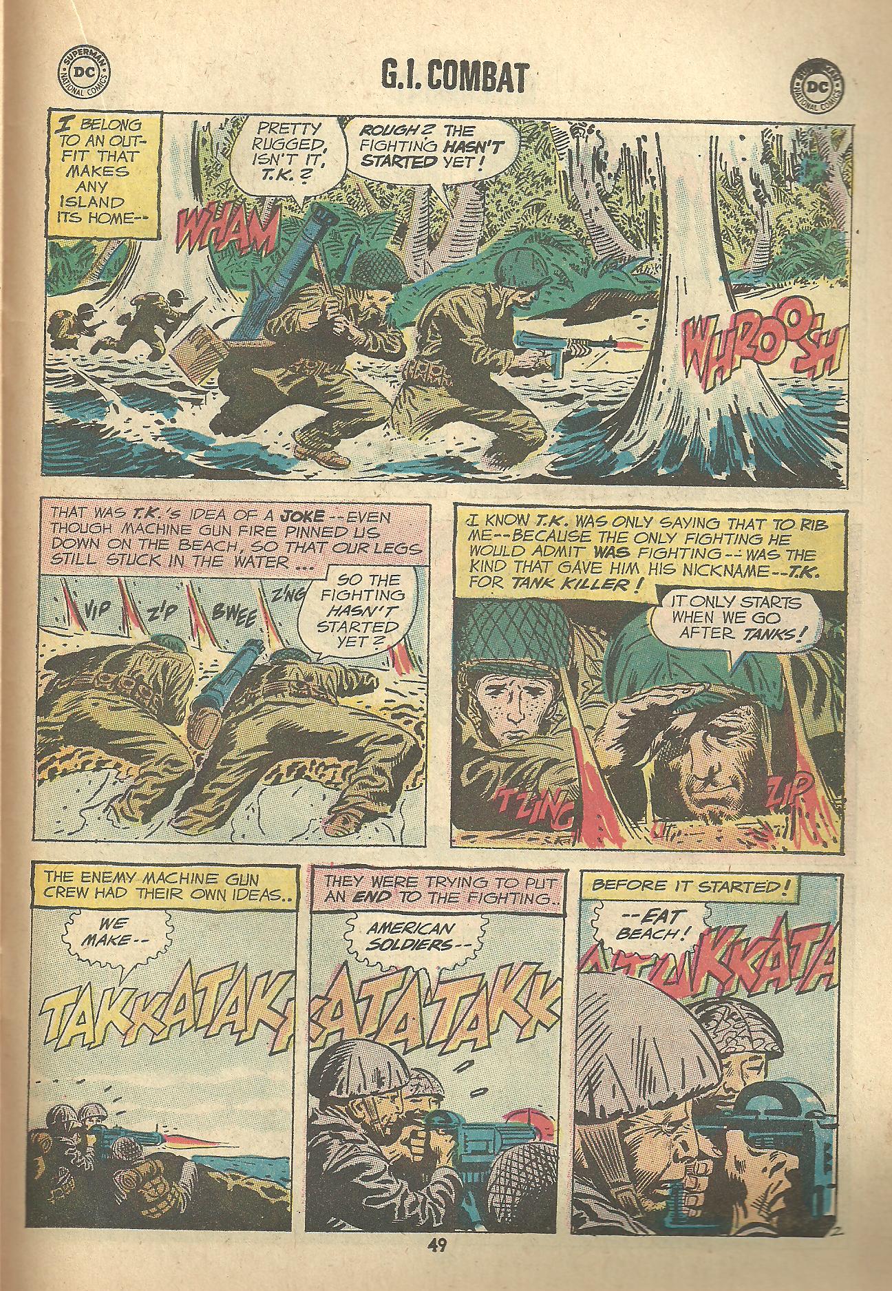 Read online G.I. Combat (1952) comic -  Issue #147 - 45