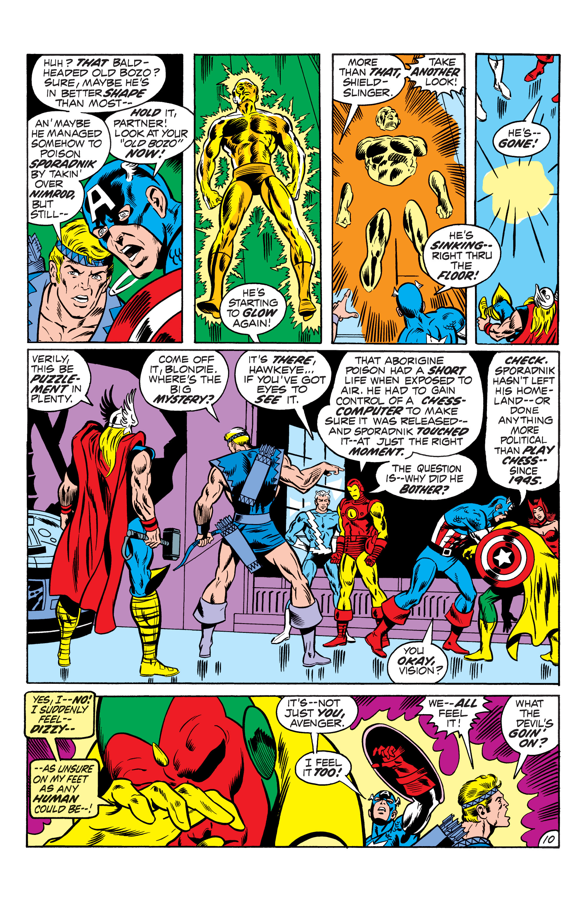 Read online Marvel Masterworks: The Avengers comic -  Issue # TPB 11 (Part 1) - 19