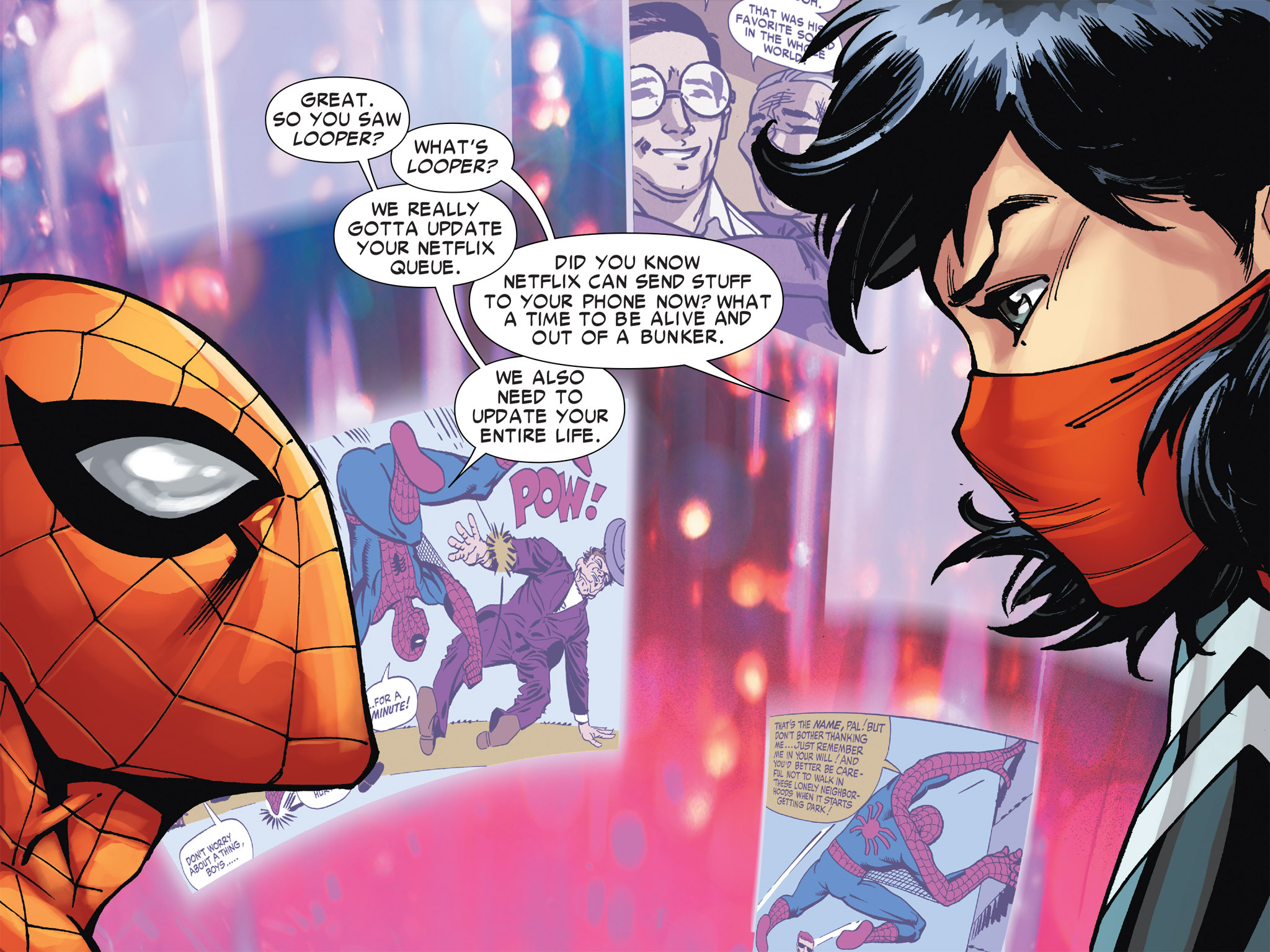 Read online The Amazing Spider-Man & Silk: The Spider(fly) Effect (Infinite Comics) comic -  Issue #1 - 44