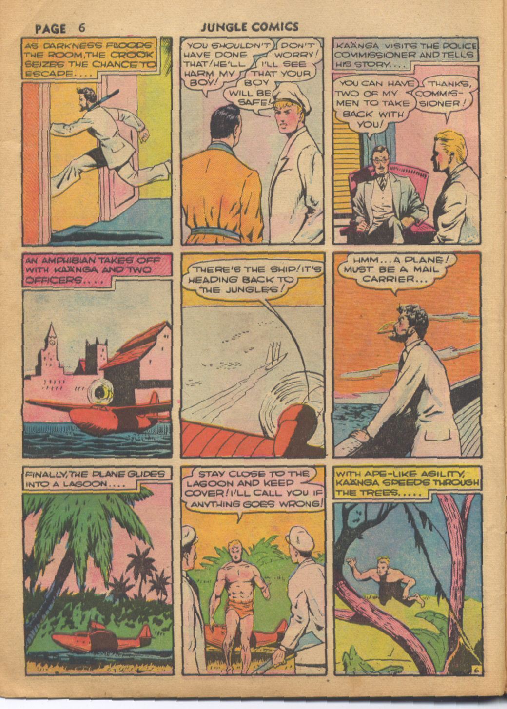 Read online Jungle Comics comic -  Issue #10 - 7
