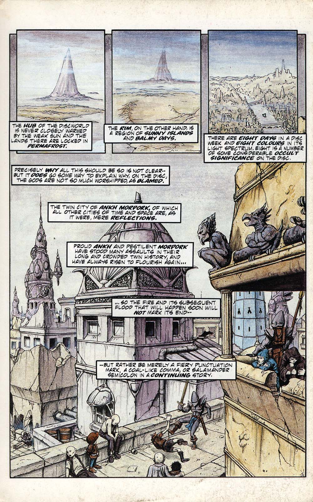 Read online Terry Pratchett's The Colour Of Magic comic -  Issue # TPB - 4