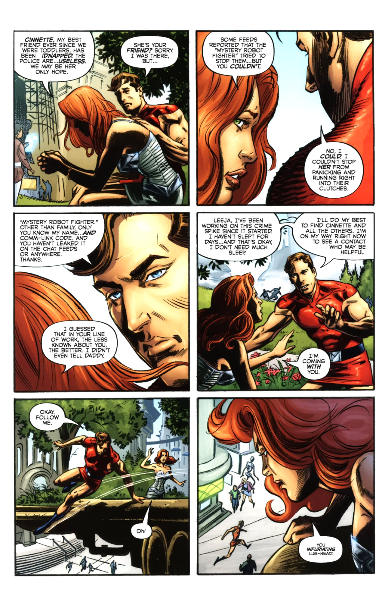 Read online Magnus, Robot Fighter (2010) comic -  Issue #1 - 19