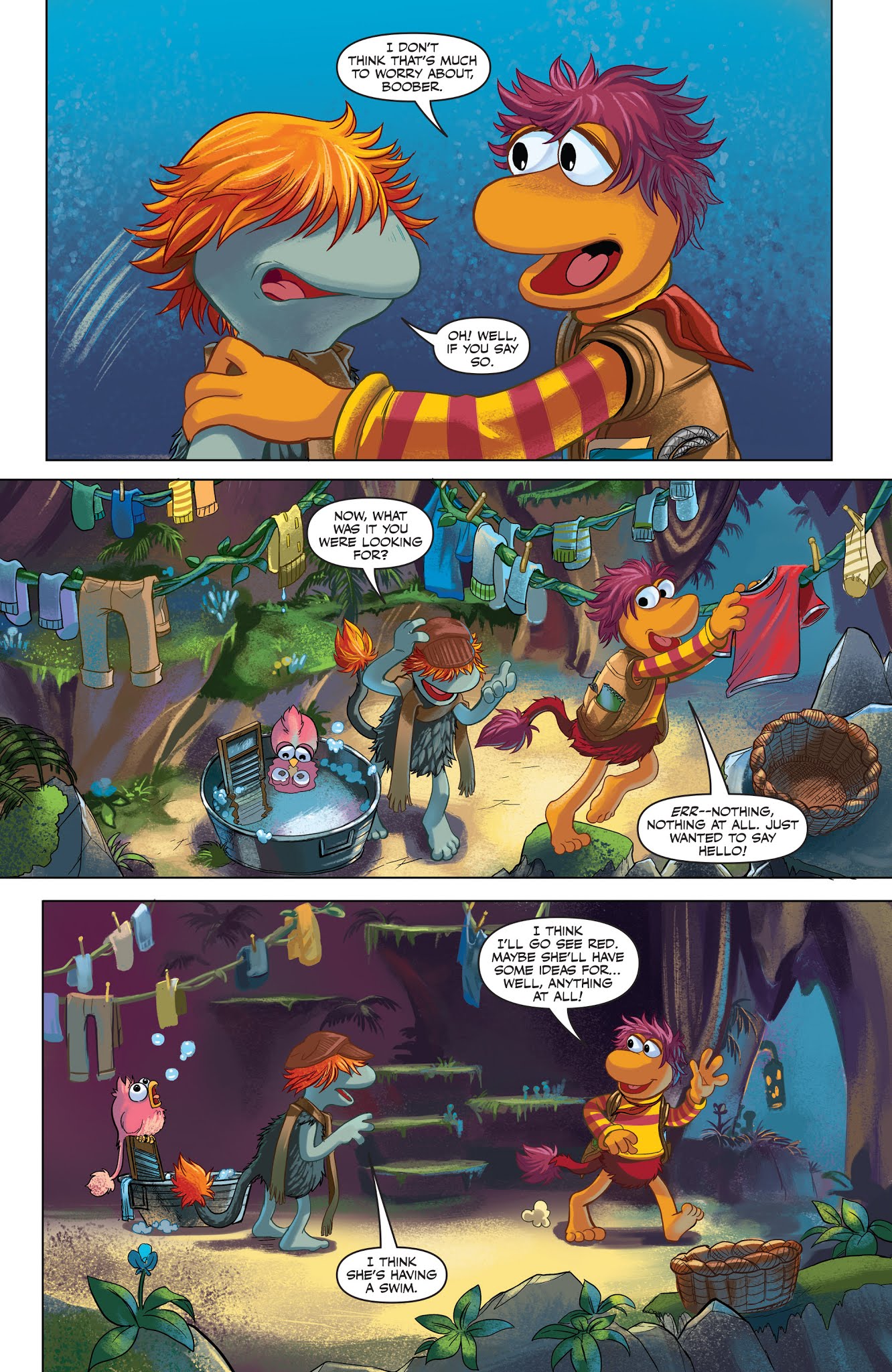 Read online Jim Henson's Fraggle Rock: Journey to the Everspring comic -  Issue #1 - 12