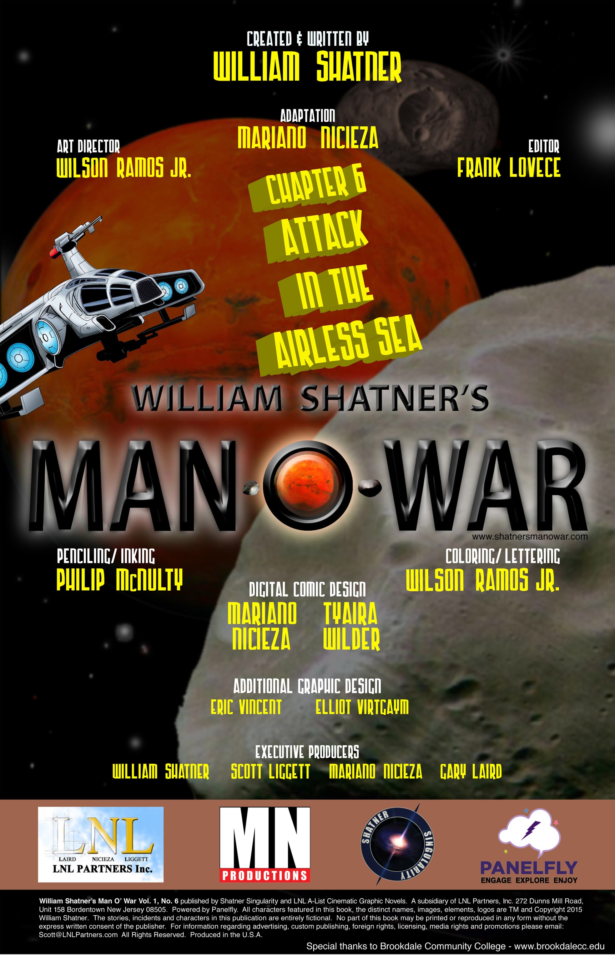 Read online William Shatner's Man O' War comic -  Issue #6 - 2
