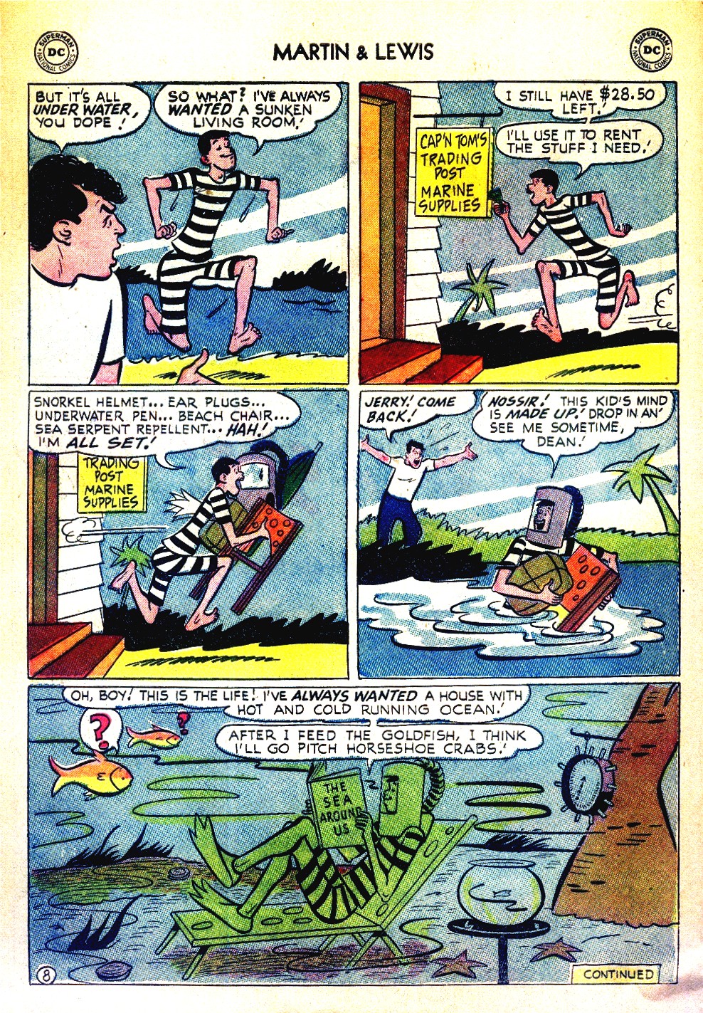 Read online The Adventures of Dean Martin and Jerry Lewis comic -  Issue #16 - 10