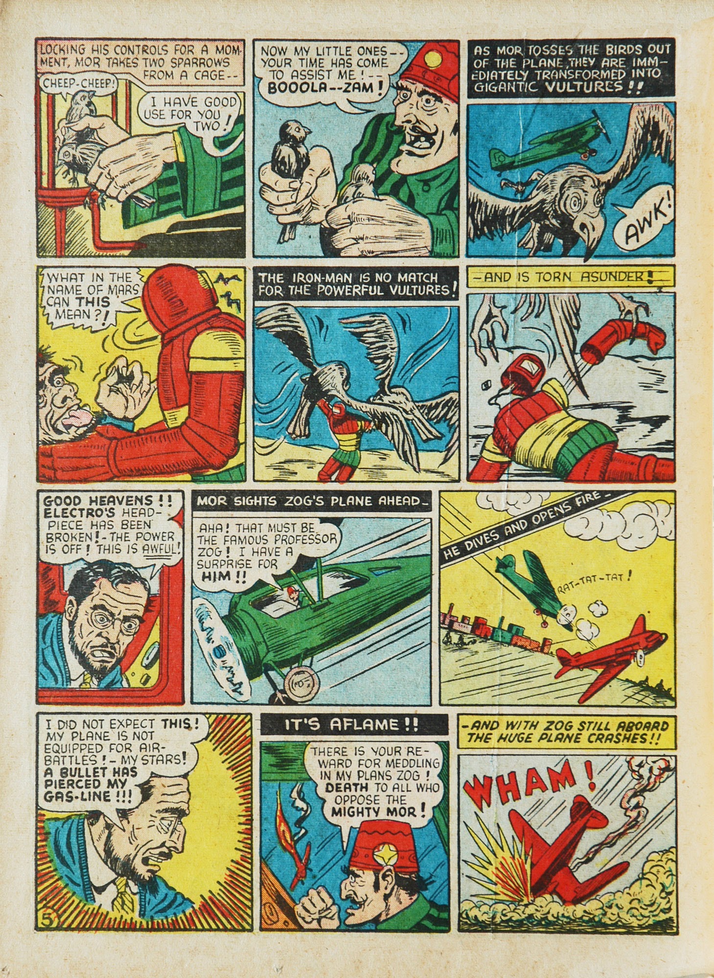 Read online Marvel Mystery Comics comic -  Issue #17 - 34