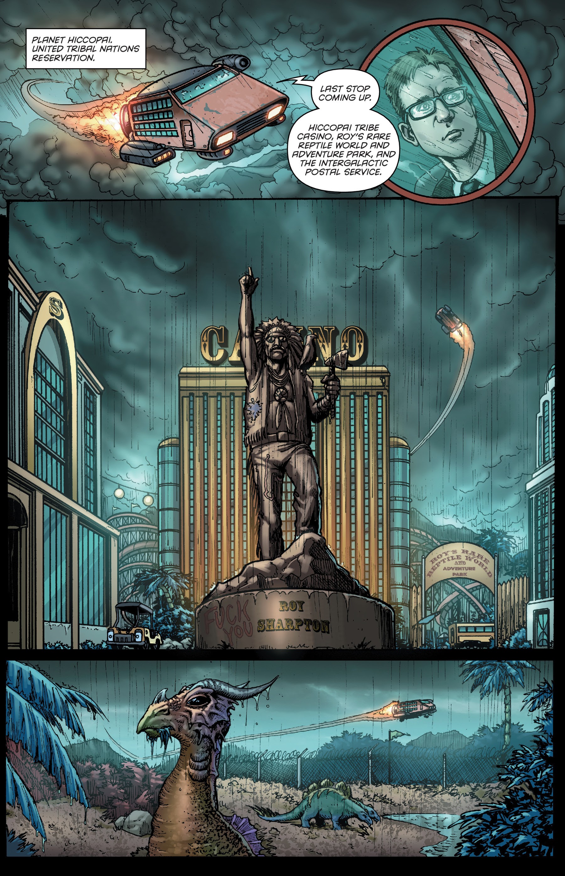 Read online Space Bastards comic -  Issue #1 - 14