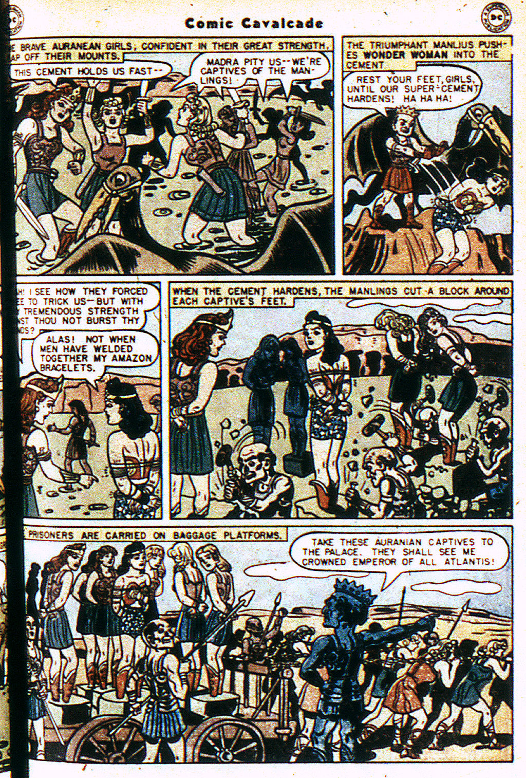 Read online Comic Cavalcade comic -  Issue #18 - 14