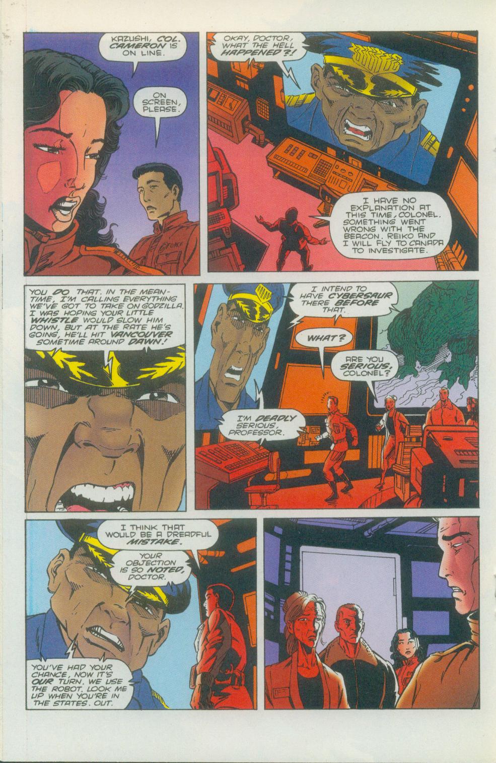 Read online Godzilla (1995) comic -  Issue #1 - 19