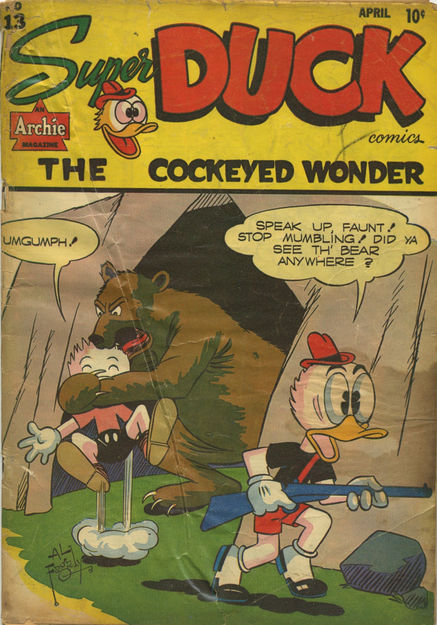 Read online Super Duck Comics comic -  Issue #13 - 1