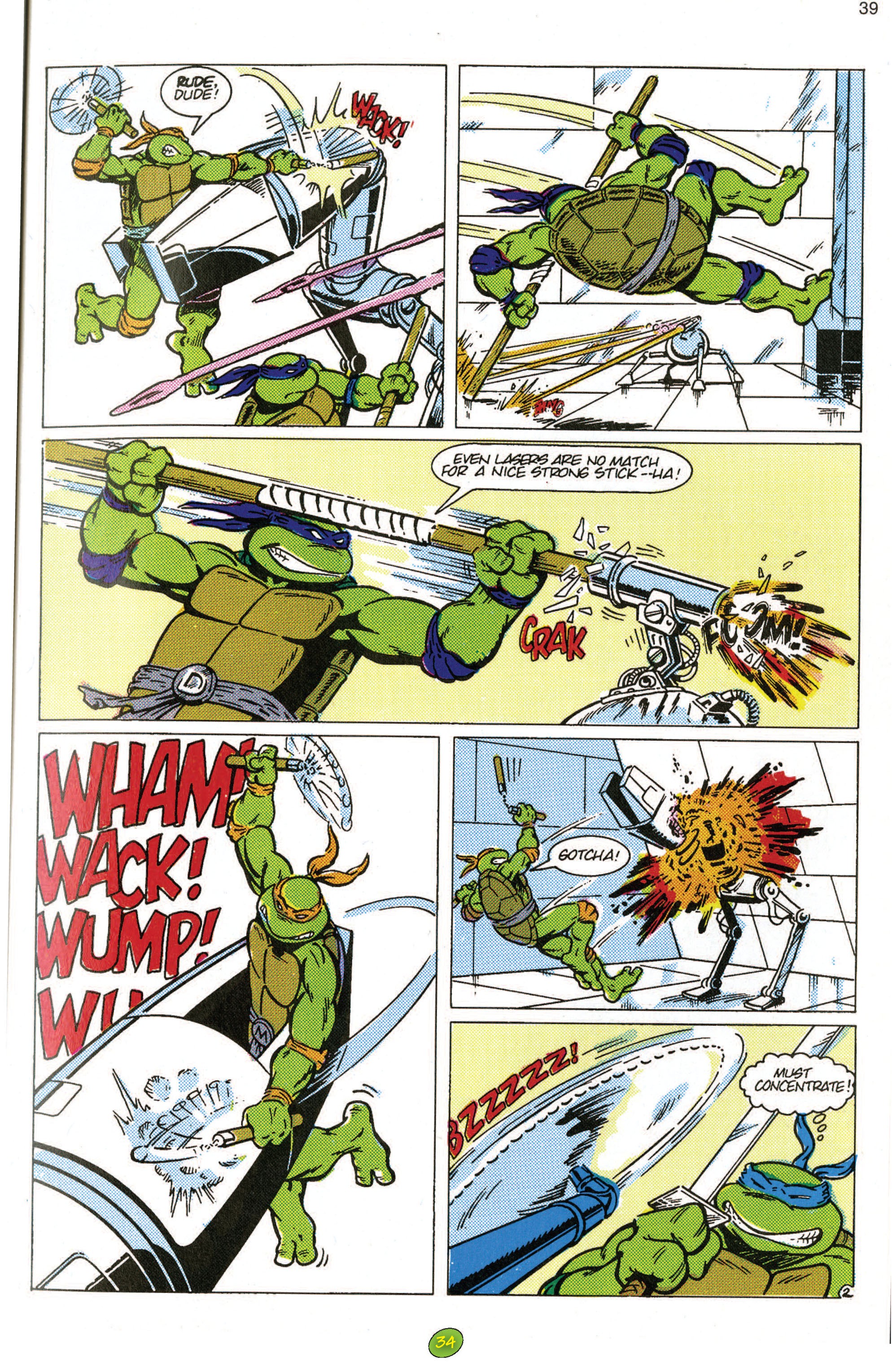Read online Teenage Mutant Ninja Turtles 100-Page Spectacular comic -  Issue # TPB - 36