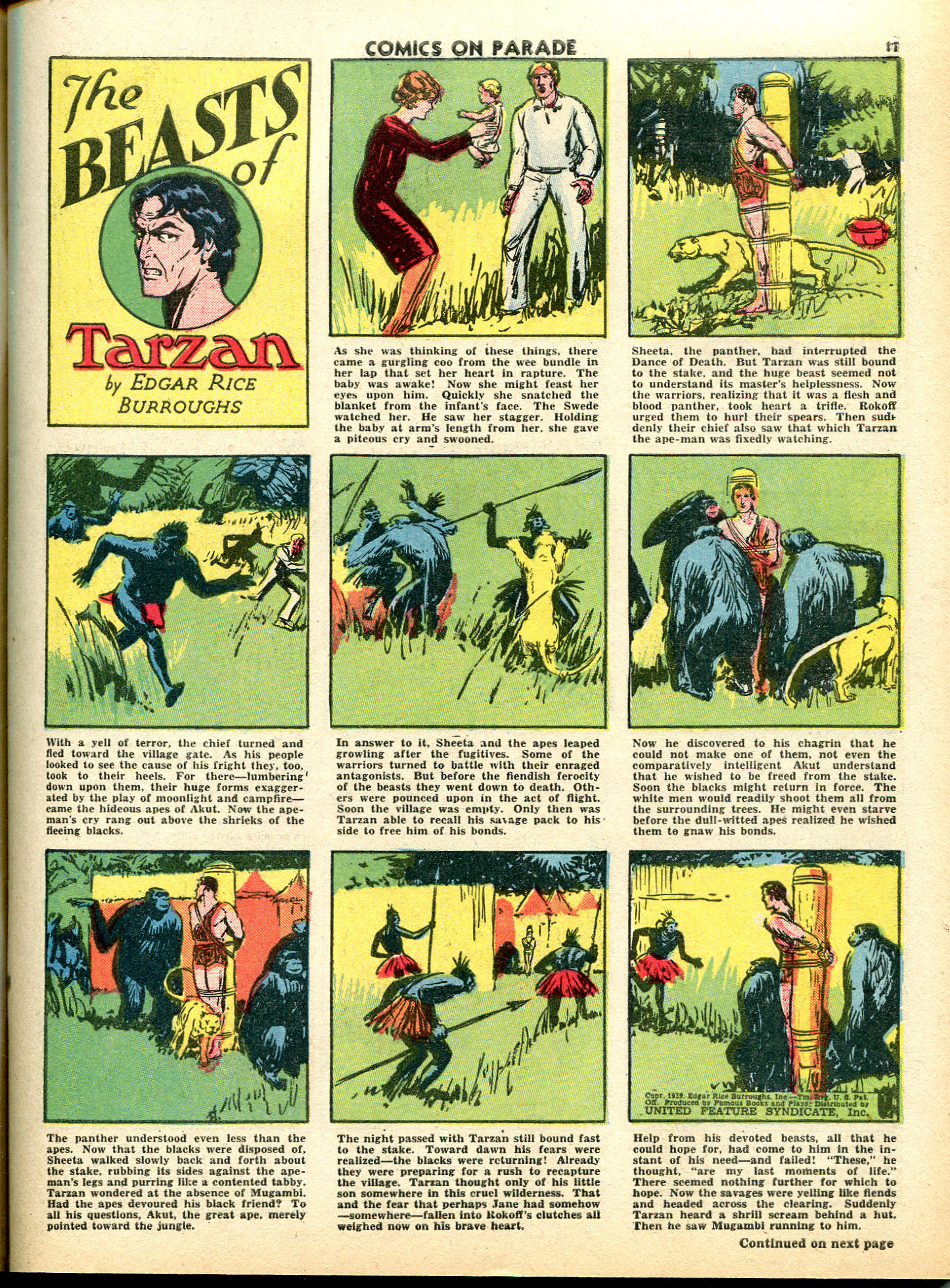 Read online Comics on Parade comic -  Issue #17 - 12
