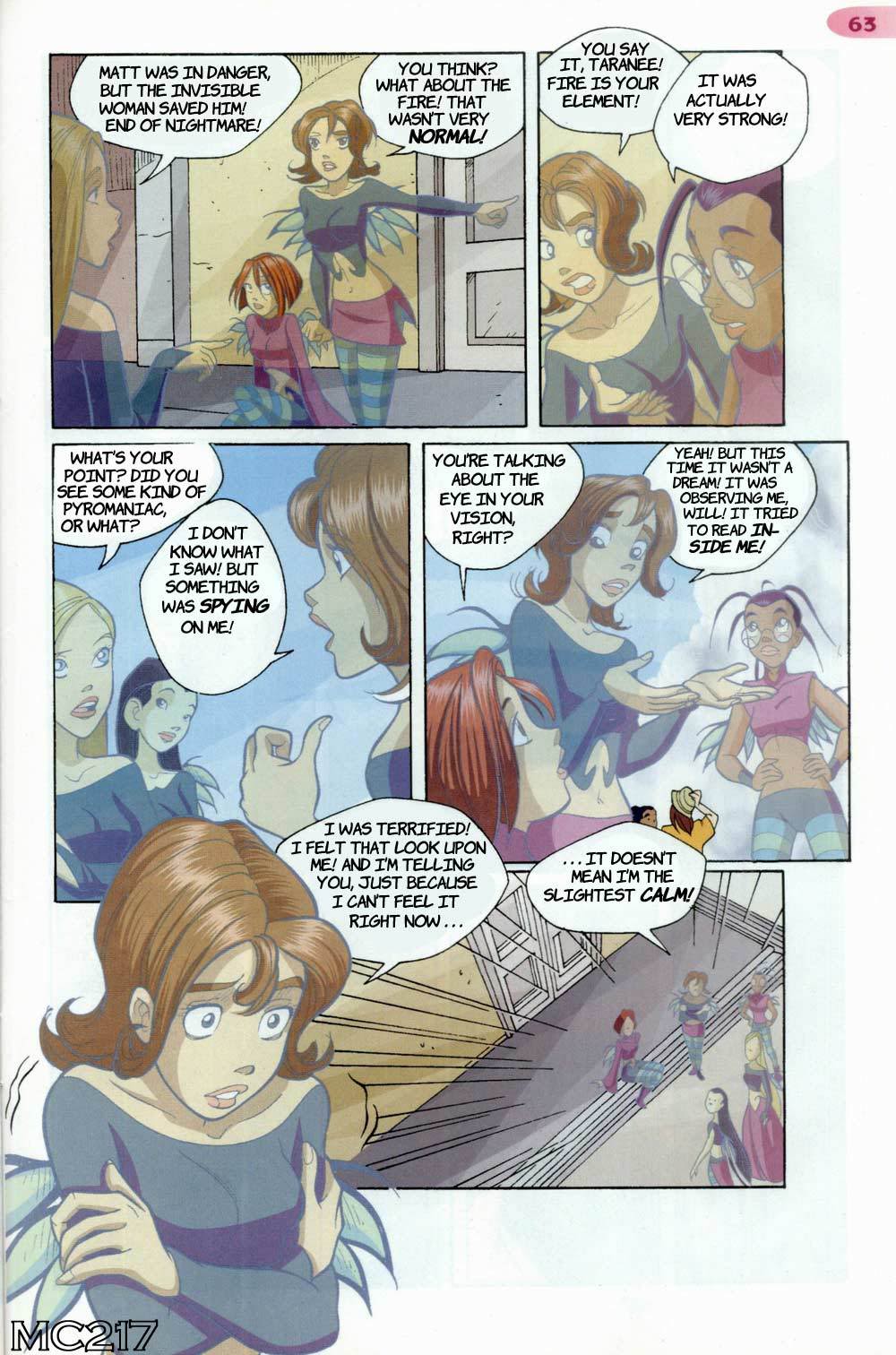 Read online W.i.t.c.h. comic -  Issue #52 - 55